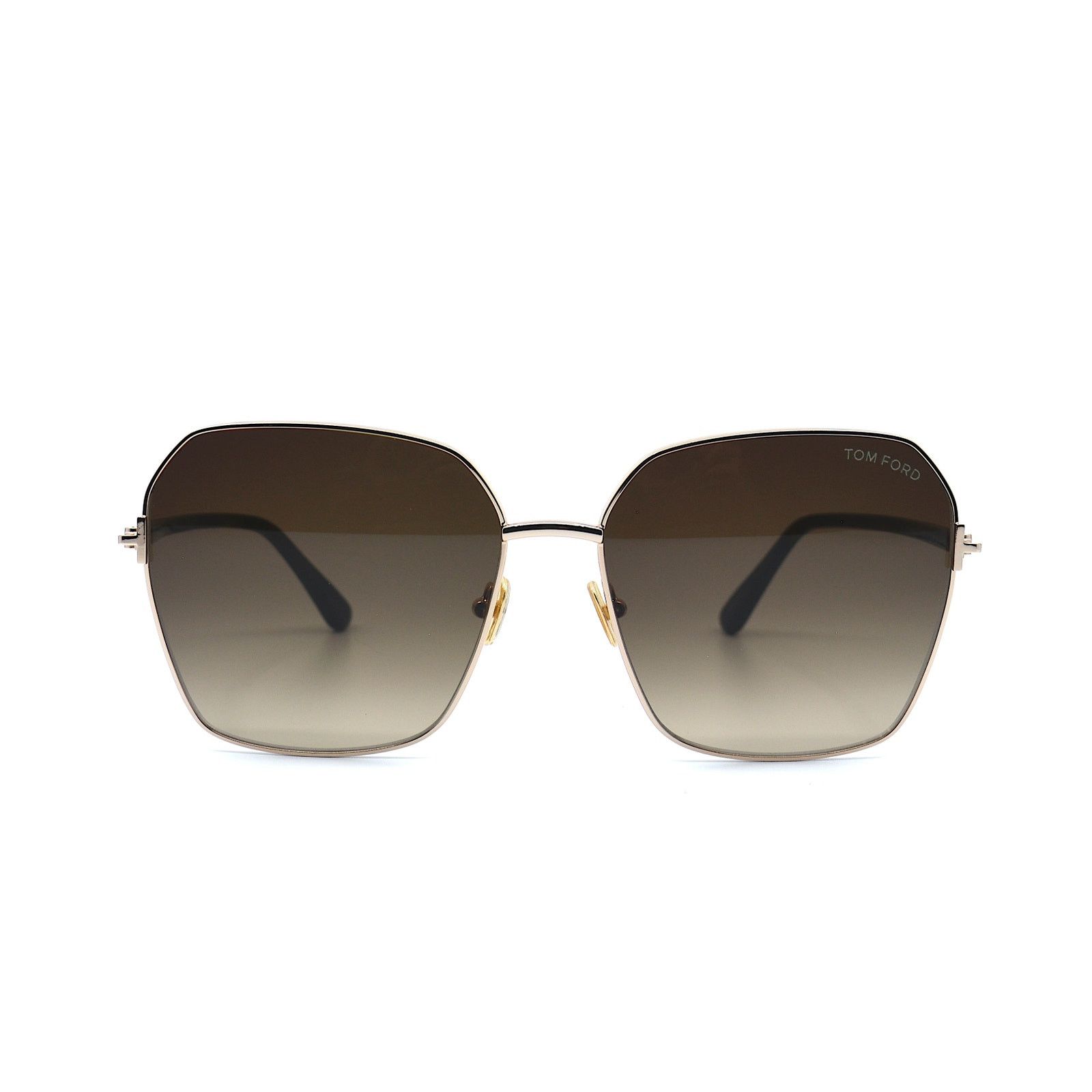 Tom Ford TOM FORD CLAUDIA-02 TF839 52F GOLD BROWN GRADIENT SUNGLASSES Size ONE SIZE - 2 Thumbnail