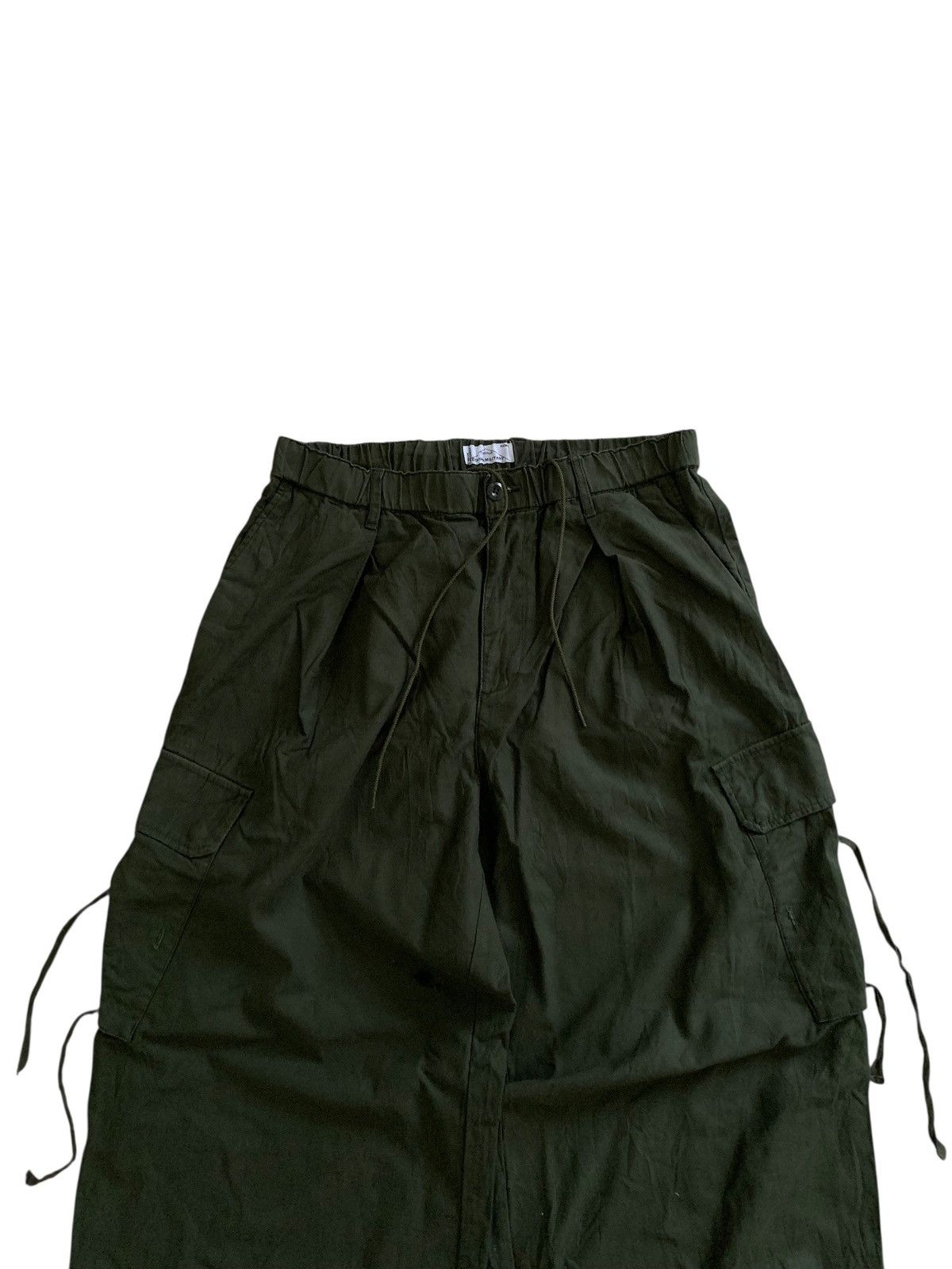 Japanese Brand Rageblue M65 Jungle Wide Cargo Balloon Pants Size US 38 / EU 54 - 4 Thumbnail