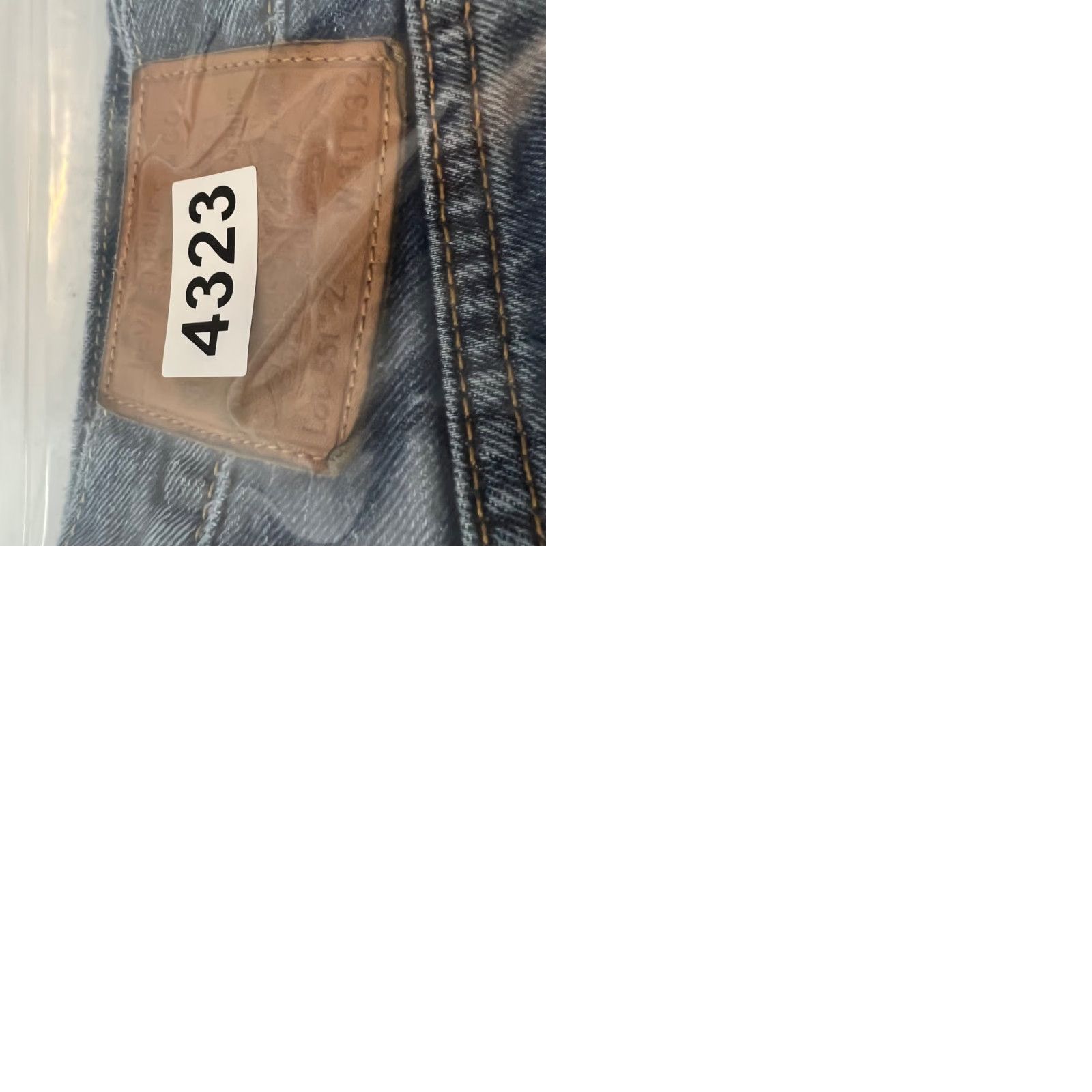 Levi's Levi's 551Z Jeans Mens 31 x 30 Straight Blue Denim Cotton Hemp Blend Denim 5-Pocket Regular Adult Mens Jeans Size US 31 - 9 Thumbnail