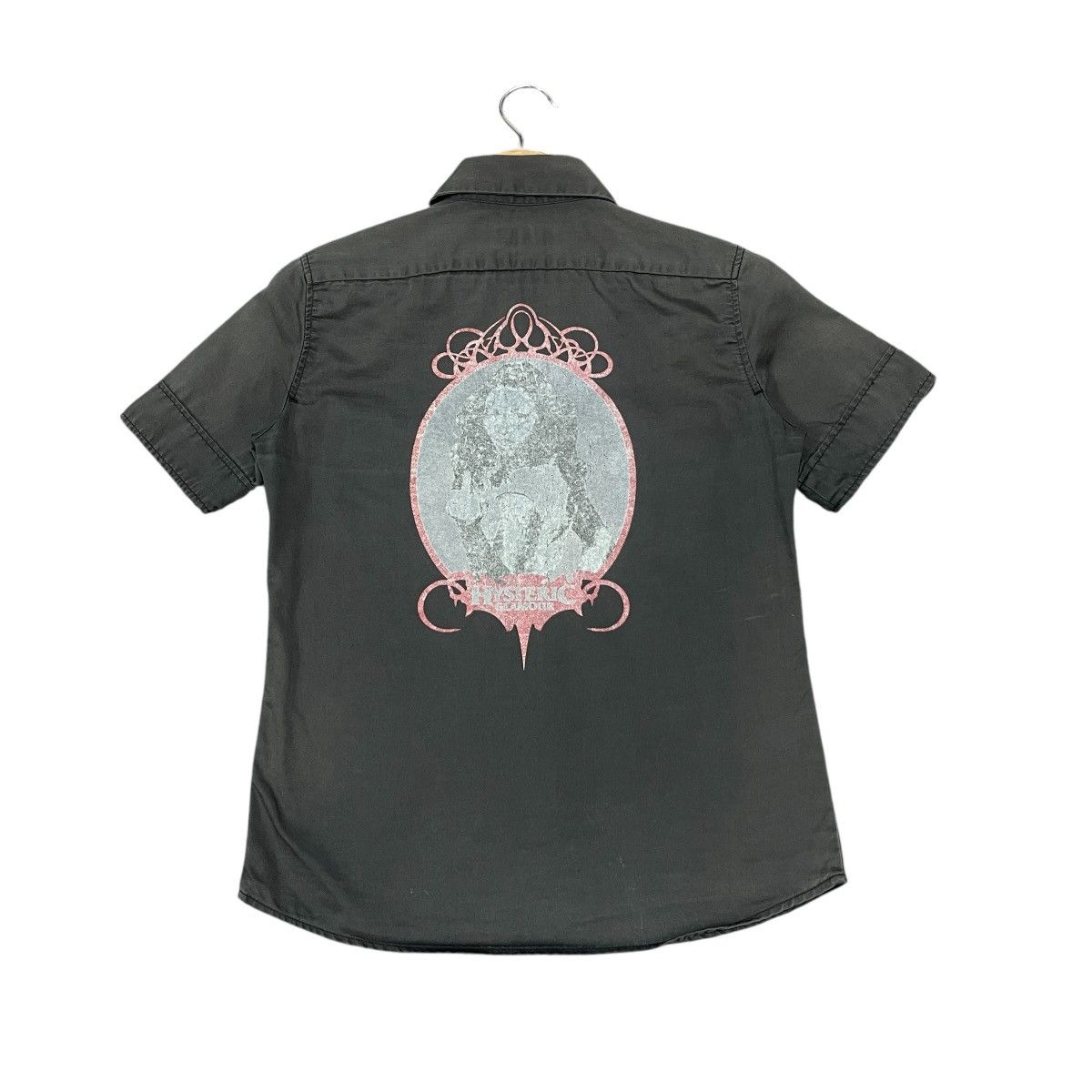 Hysteric Glamour Vintage Hysteric Glamour Punk Aesthetic Army Workwear Shirt Size US S / EU 44-46 / 1 - 1 Thumbnail