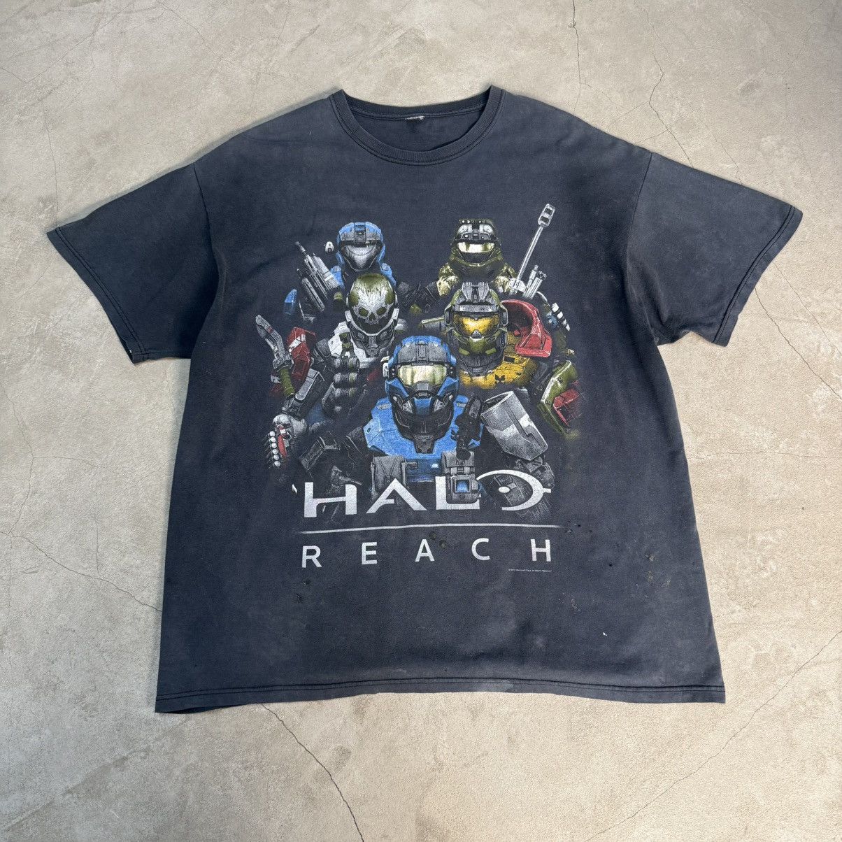 Halo VTG 2010 Halo Reach & Faded Distressed Video Game shirt Xbox Size US XL / EU 56 / 4 - 3 Thumbnail
