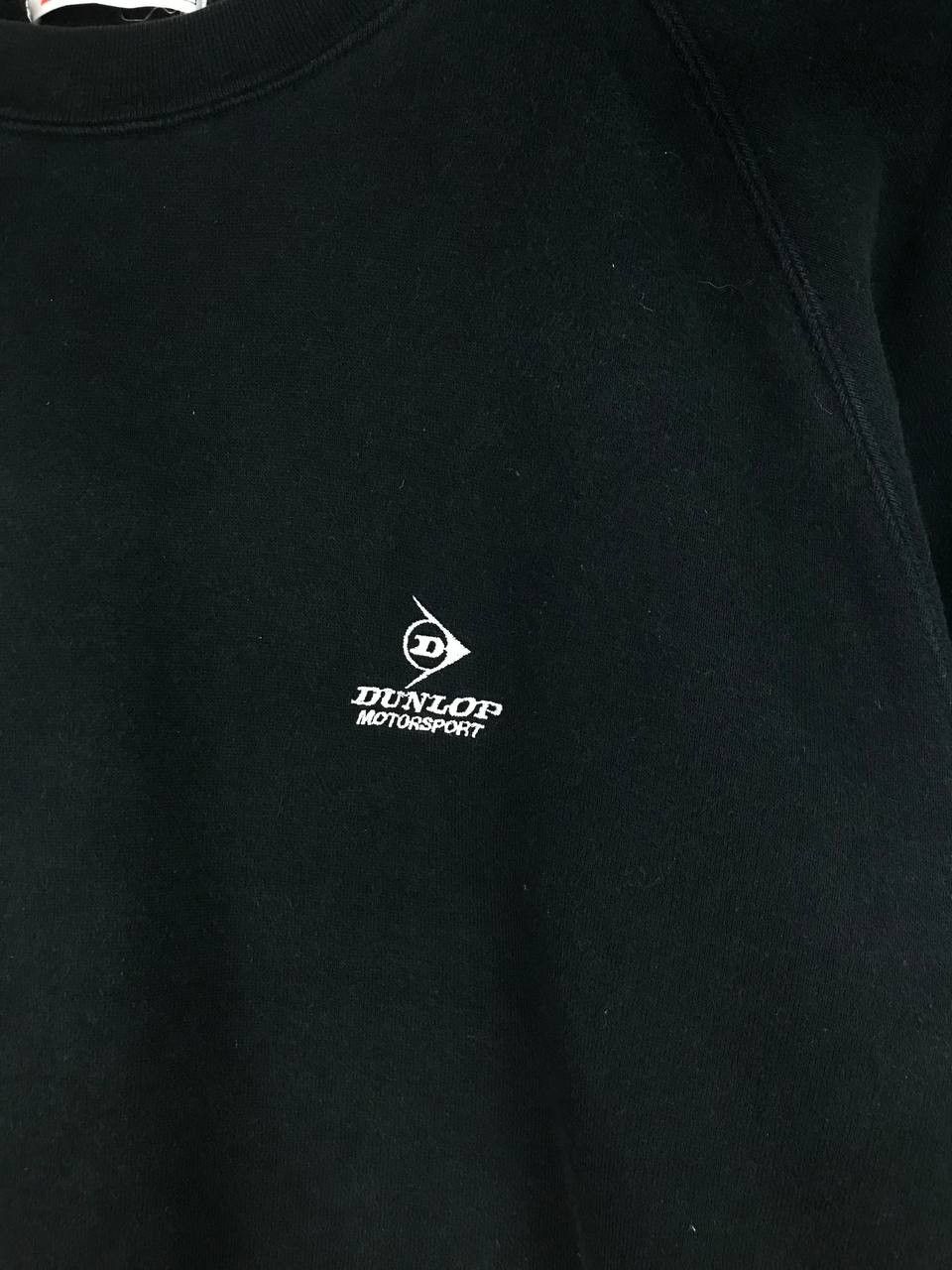 Dunlop × Vintage Vintage Dunlop All Black sweatshirt Size US L / EU 52-54 / 3 - 7 Thumbnail