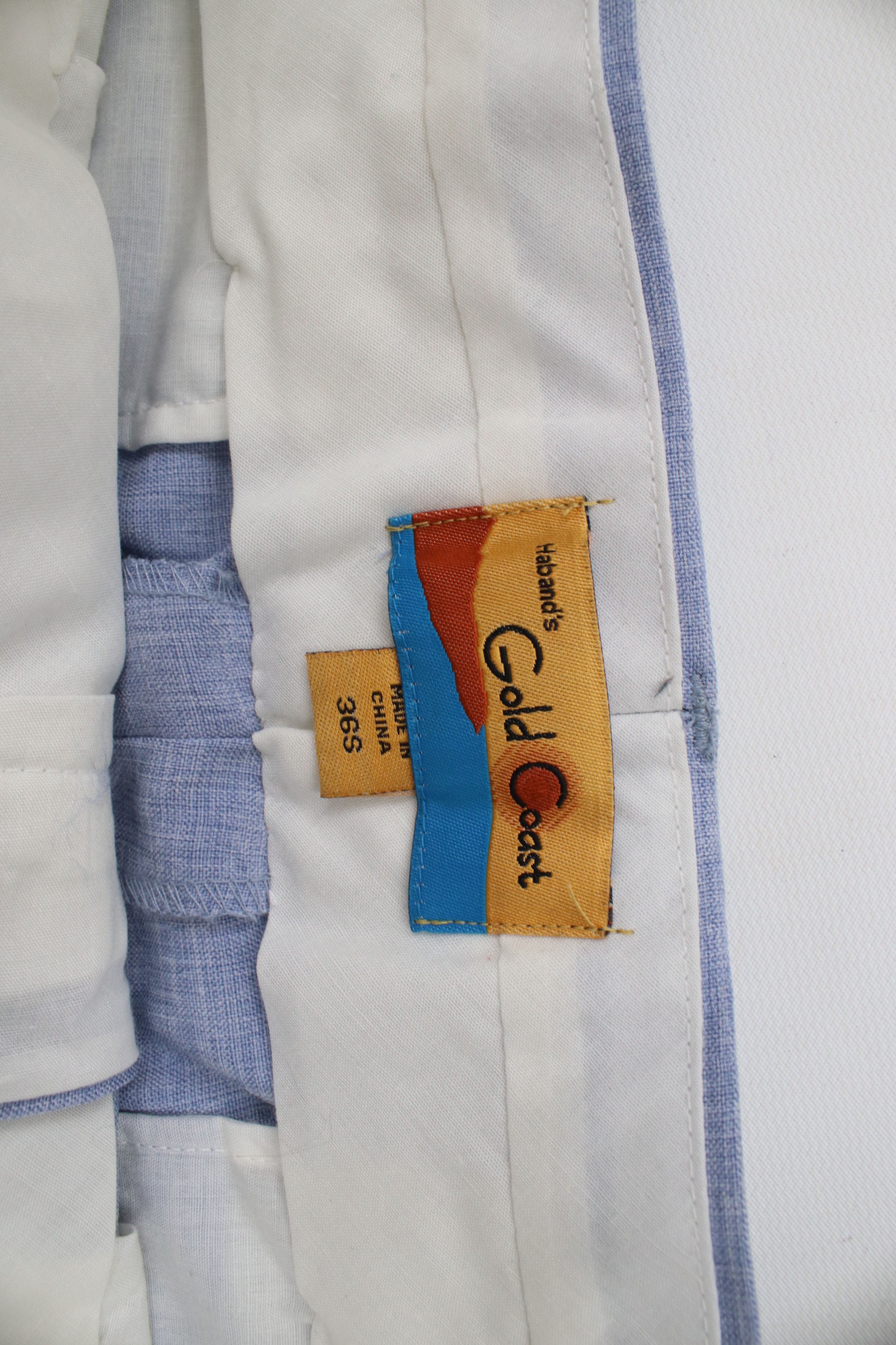 Vintage Deadstock Vintage 90s Streetwear Knit Wide Leg Chino Pants Size US 36 / EU 52 - 6 Thumbnail