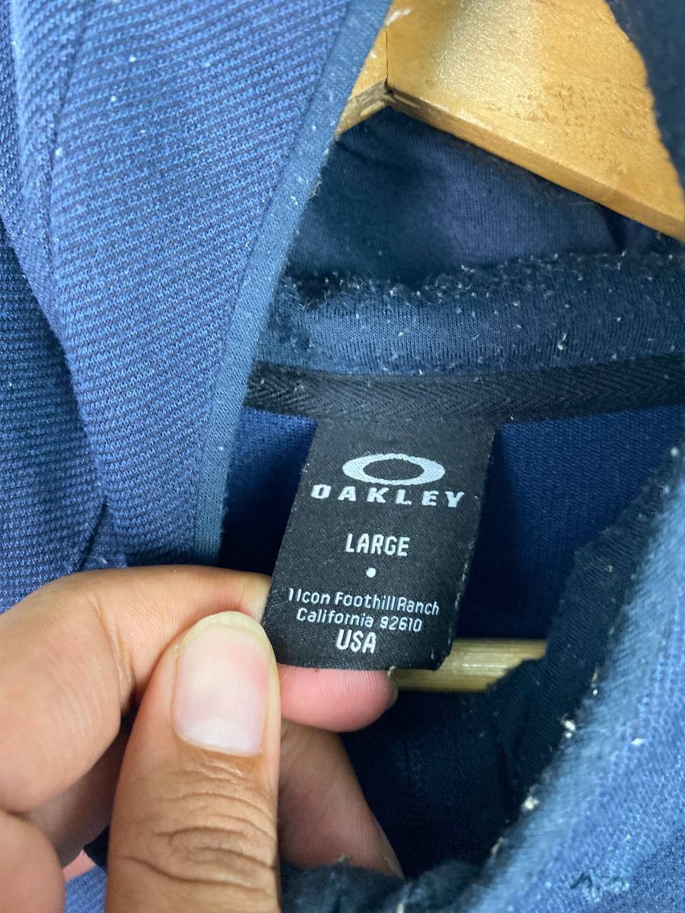 Oakley oakley type 01 hoodie big logo back Size US L / EU 52-54 / 3 - 9 Thumbnail