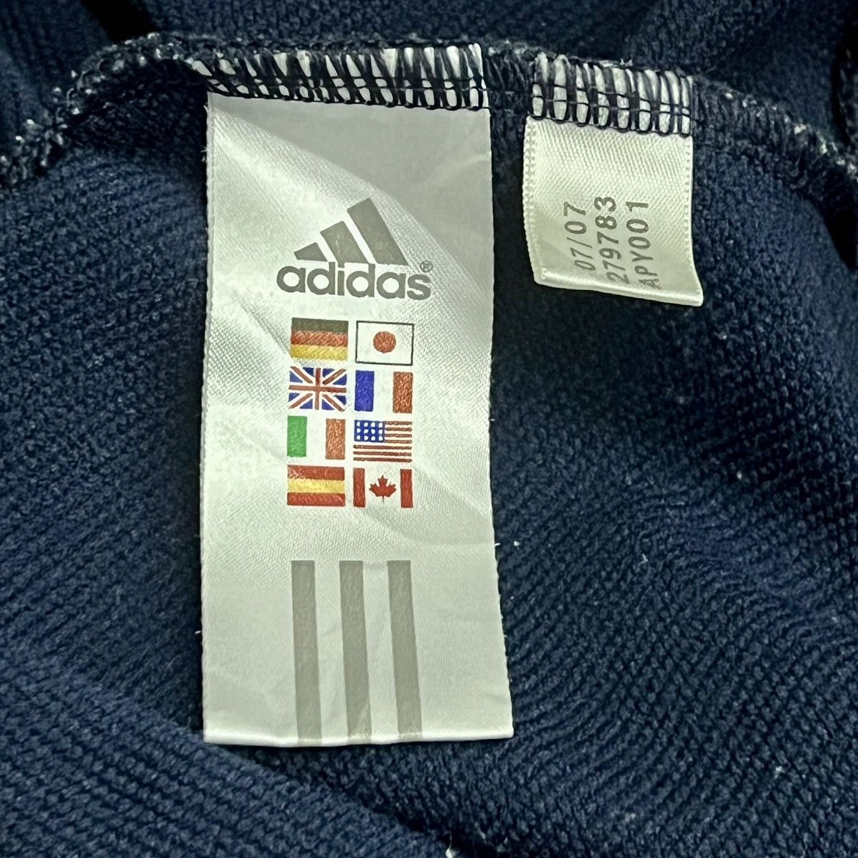 Adidas Distressed Adidas 3-Stripes Sweatshirt Size US S / EU 44-46 / 1 - 6 Thumbnail