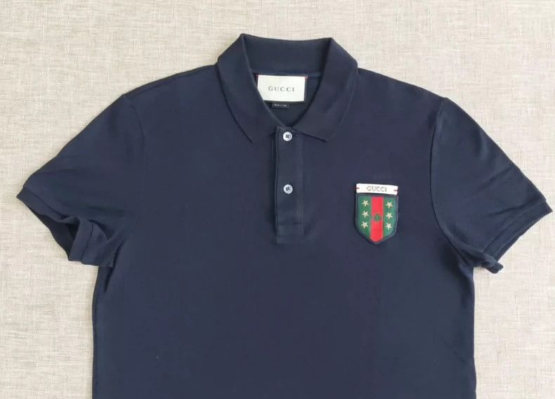 Gucci Gucci Men's short-sleeved polo shirt 2503-Nextarrow Size US M / EU 48-50 / 2 - 3 Thumbnail