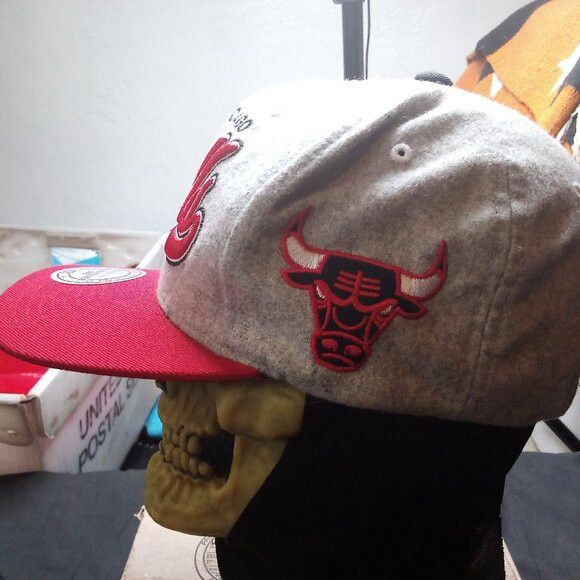 Mitchell & Ness × NBA NWT Mitchell & Ness Chicago Bulls Tailsweep Strapback Hat Size ONE SIZE - 2 Thumbnail
