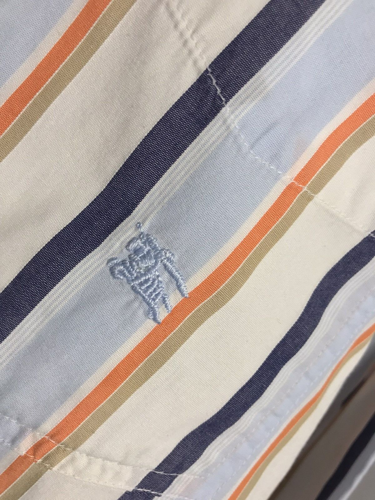 Burberry Burberry London Shirt Button Down Striped Long Sleeve Mens Size US L / EU 52-54 / 3 - 4 Thumbnail