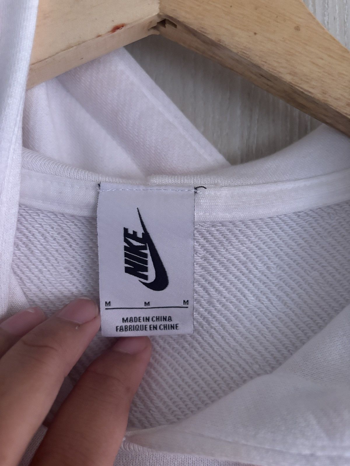 Nike × Off-White Nike Off White Hoodie Size US L / EU 52-54 / 3 - 5 Thumbnail