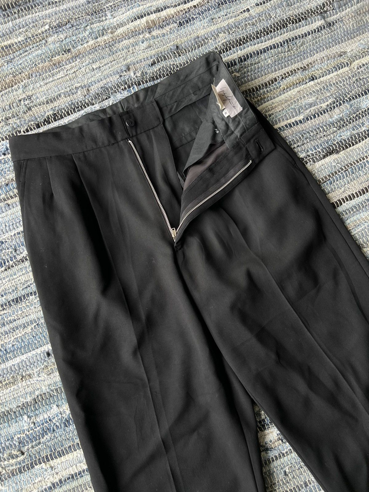 Yohji Yamamoto 1980s Yohji Yamamoto Gabardine Minimal 🎈Trousers Pants Size US 30 / EU 46 - 5 Thumbnail