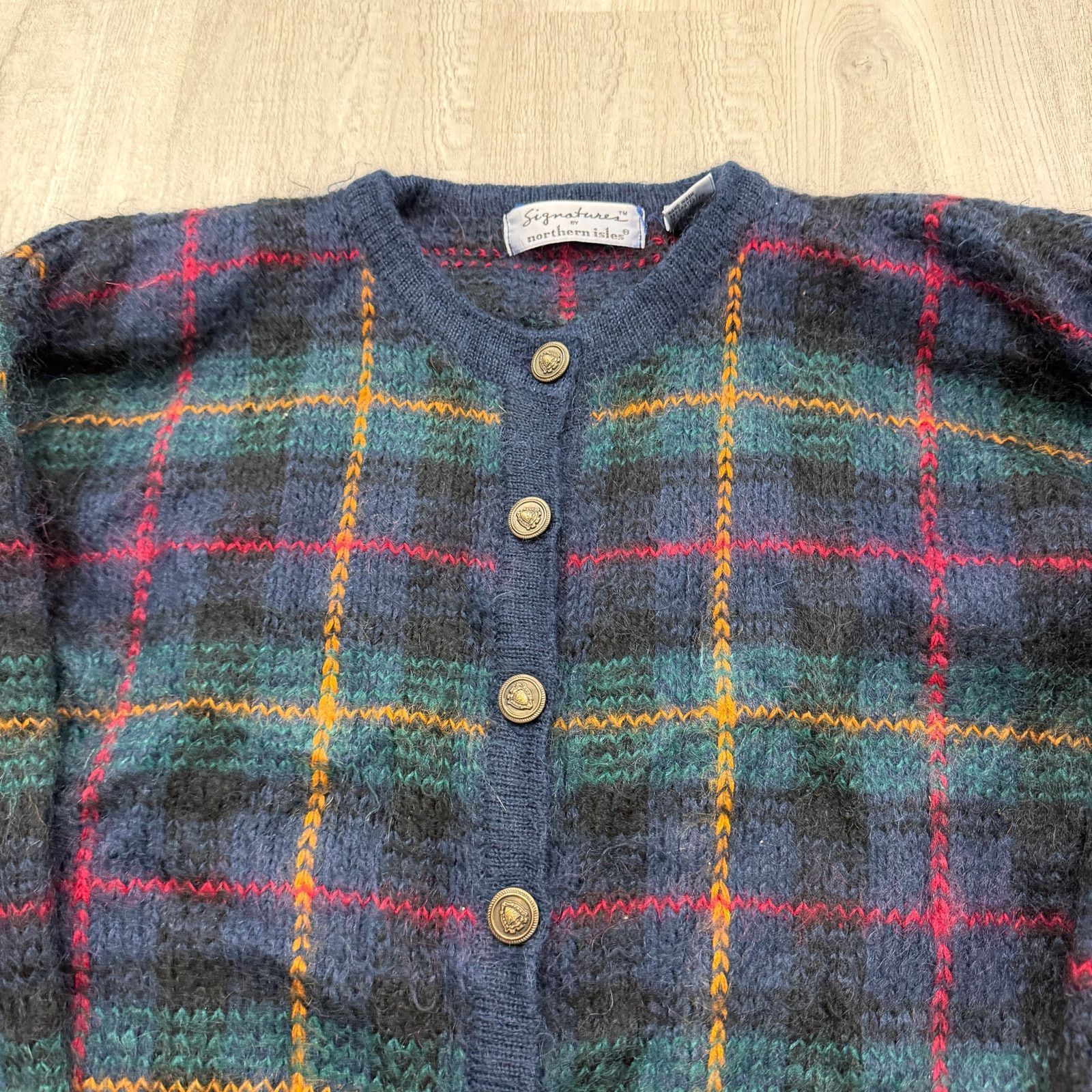 Vintage Vintage Northern Isles Cardigan Sweater Women's Medium Size M / US 6-8 / IT 42-44 - 3 Thumbnail