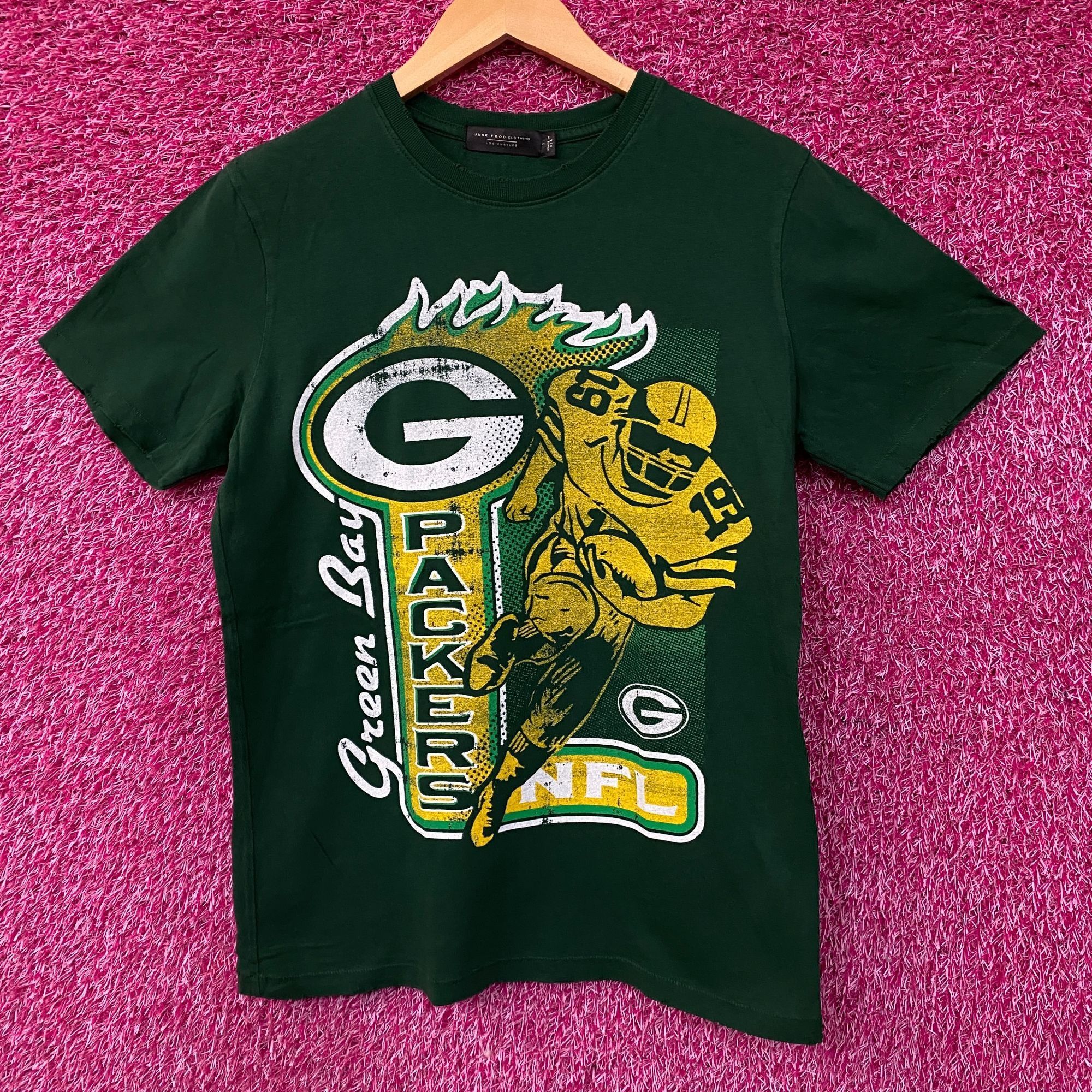 Junk Food Junk Food Clothing Green Bay Packers Running Back Graphic T- Size US S / EU 44-46 / 1 - 1 Thumbnail