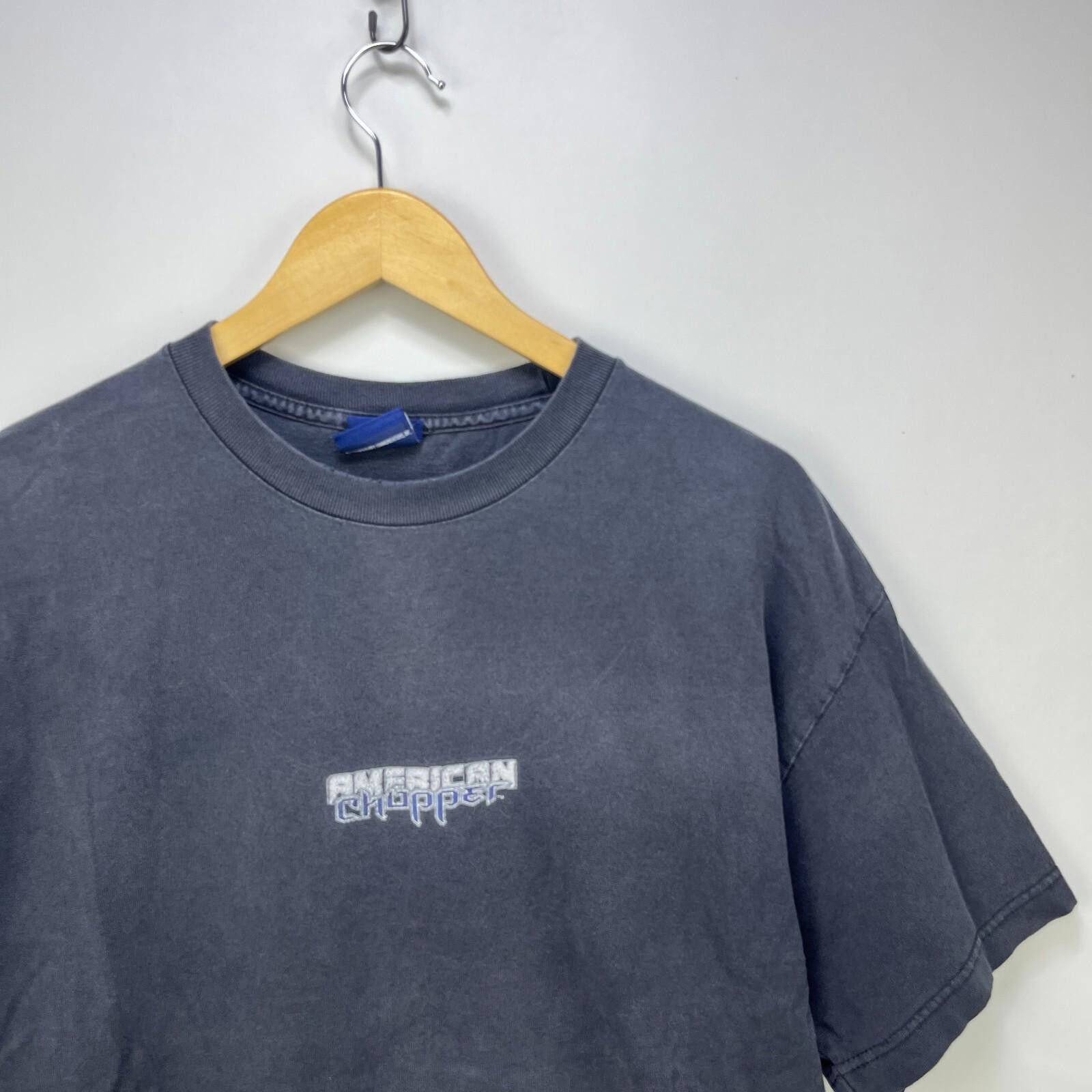 Vintage Vintage Y2K American Chopper Motorcycle Sun Faded T-Shirt XL Size US XL / EU 56 / 4 - 7 Thumbnail