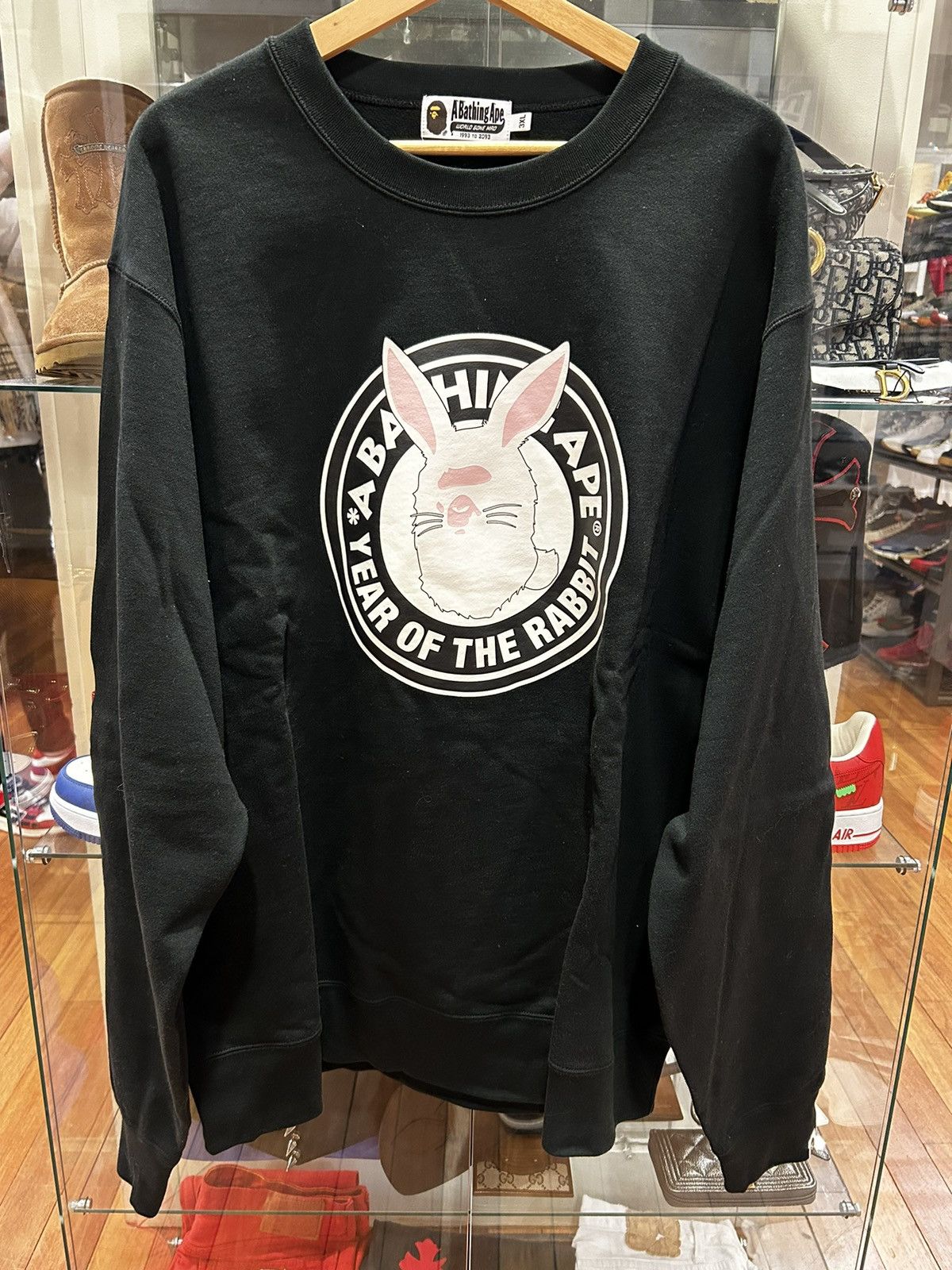 Bape Bape Year of Rabbit Crewneck Size US XXL / EU 58 / 5 - 1 Thumbnail