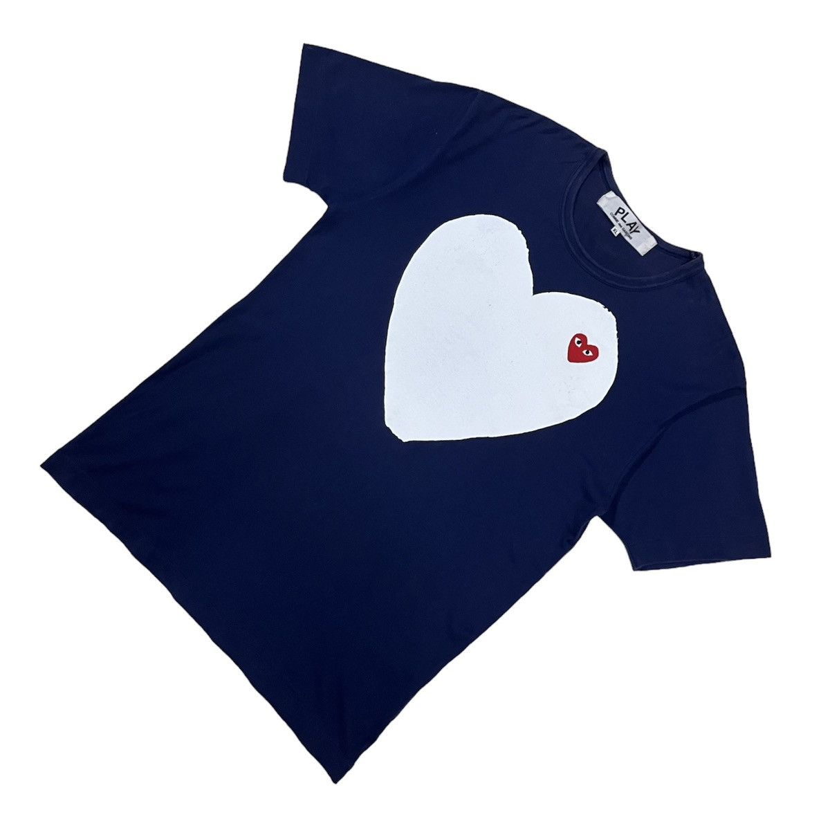 Comme des Garcons PLAY × Designer × Japanese Brand Comme des garcons play t shirt Size US XL / EU 56 / 4 - 5 Thumbnail