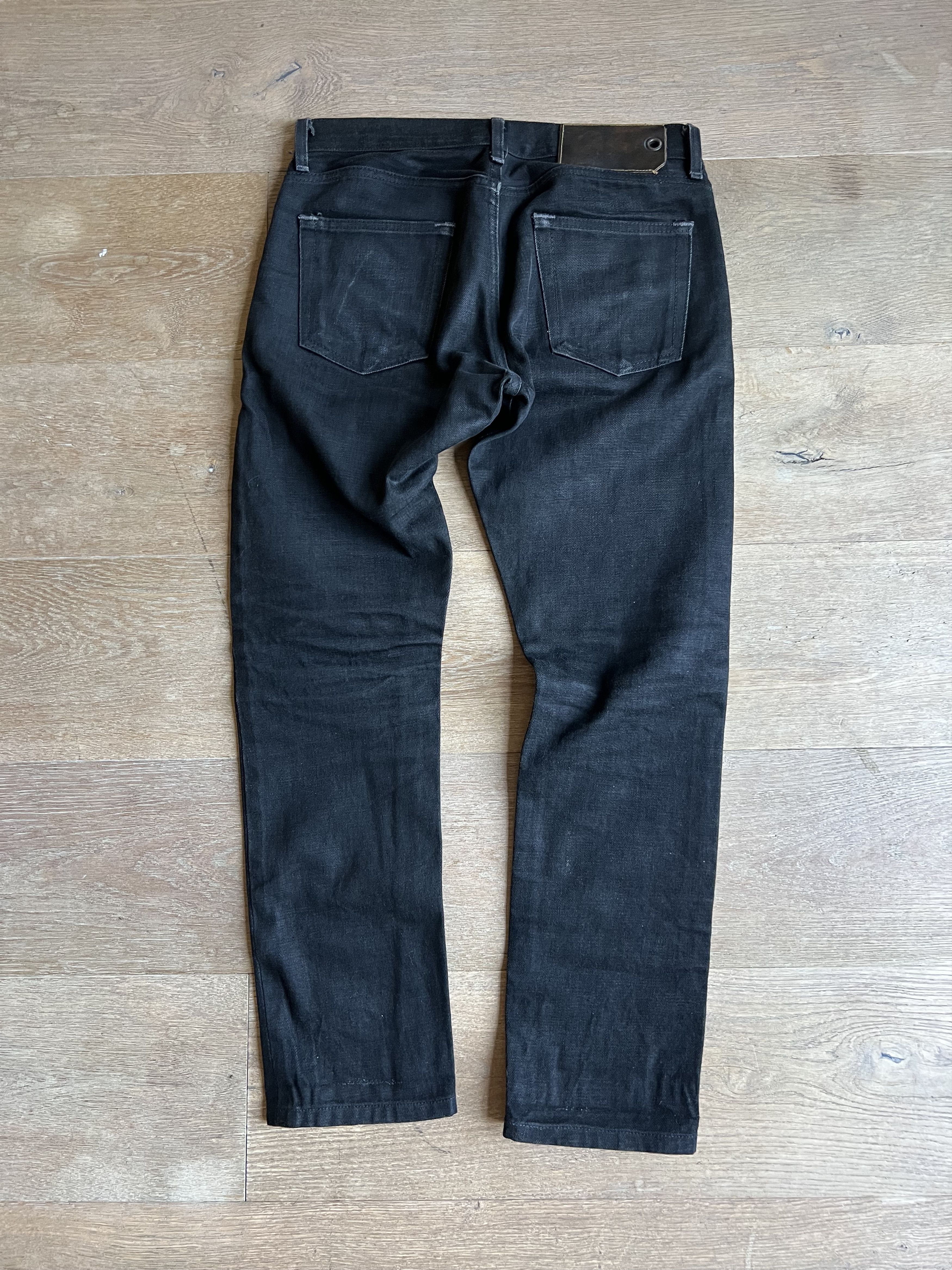 Schaeffers Garment Hotel Schaeffer's Garment Hotel Black Japanese Raw Selvedge Jeans Size US 29 - 3 Thumbnail