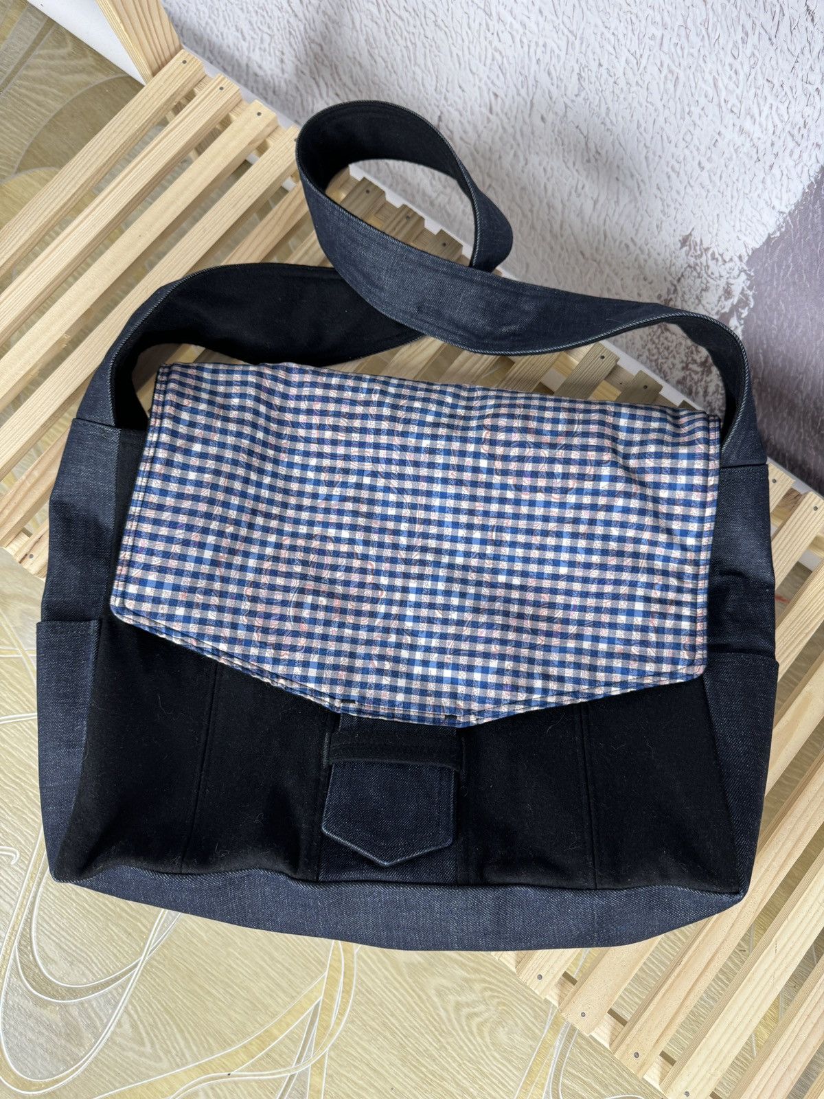 Handmade HANDMADE RARE JAPANESE STYLE MESSENGERBAG Size ONE SIZE - 2 Thumbnail