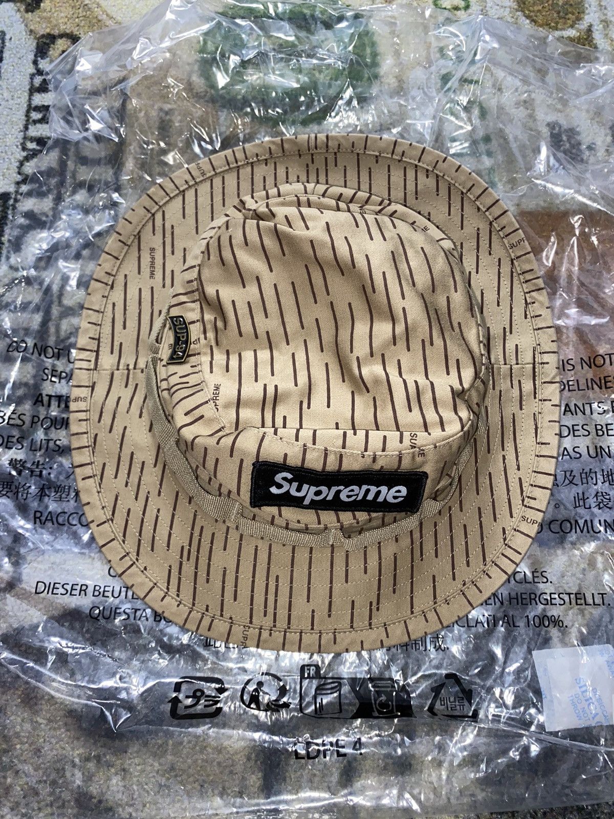 帽子 Supreme Military Boonie Tan Raindrop S/M Buy Supreme Military Boonie 'Tan Raindrop' - FW24H24 TAN