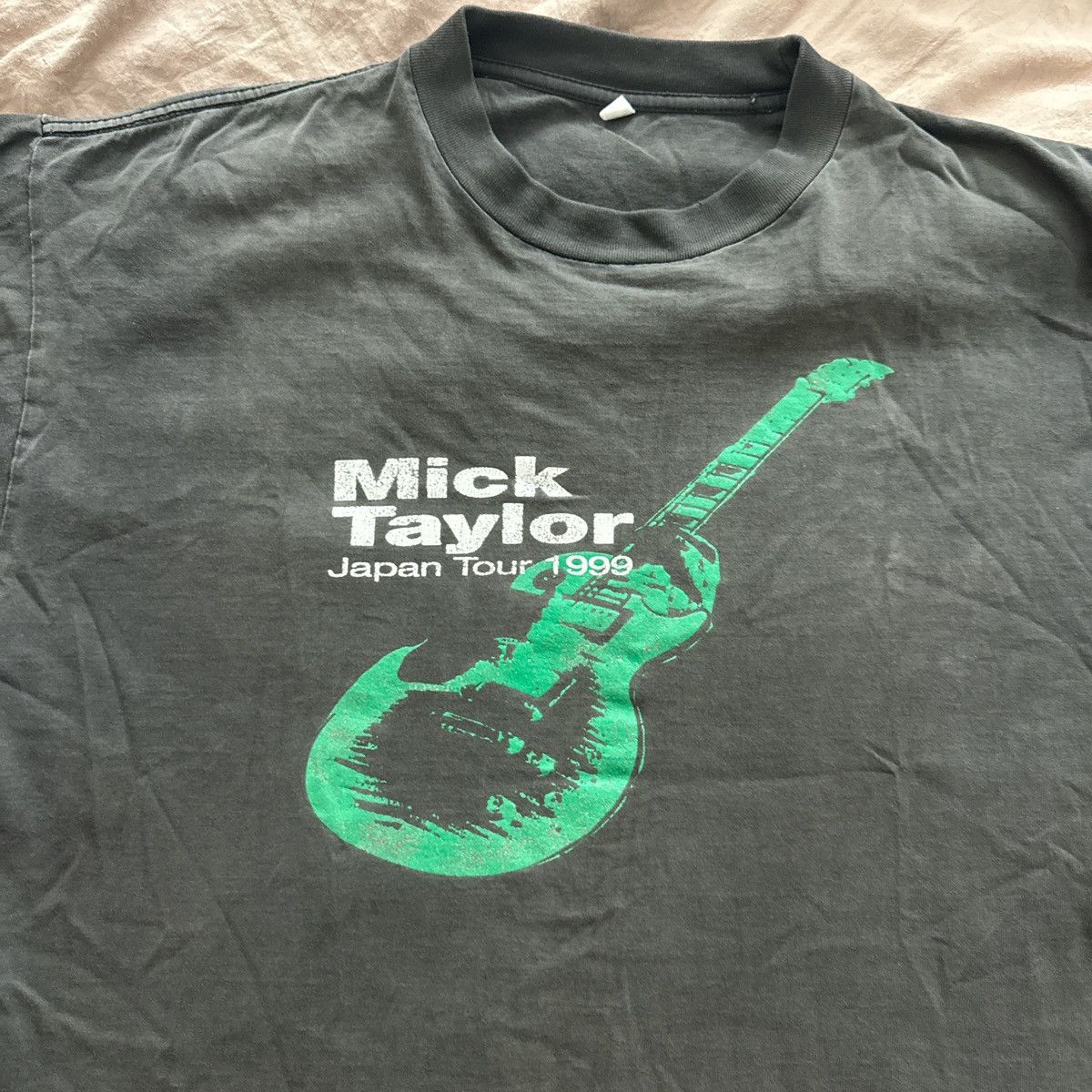 Vintage 1999 Mick Taylor Japan Tour t-shirt Size US M / EU 48-50 / 2 - 2 Thumbnail