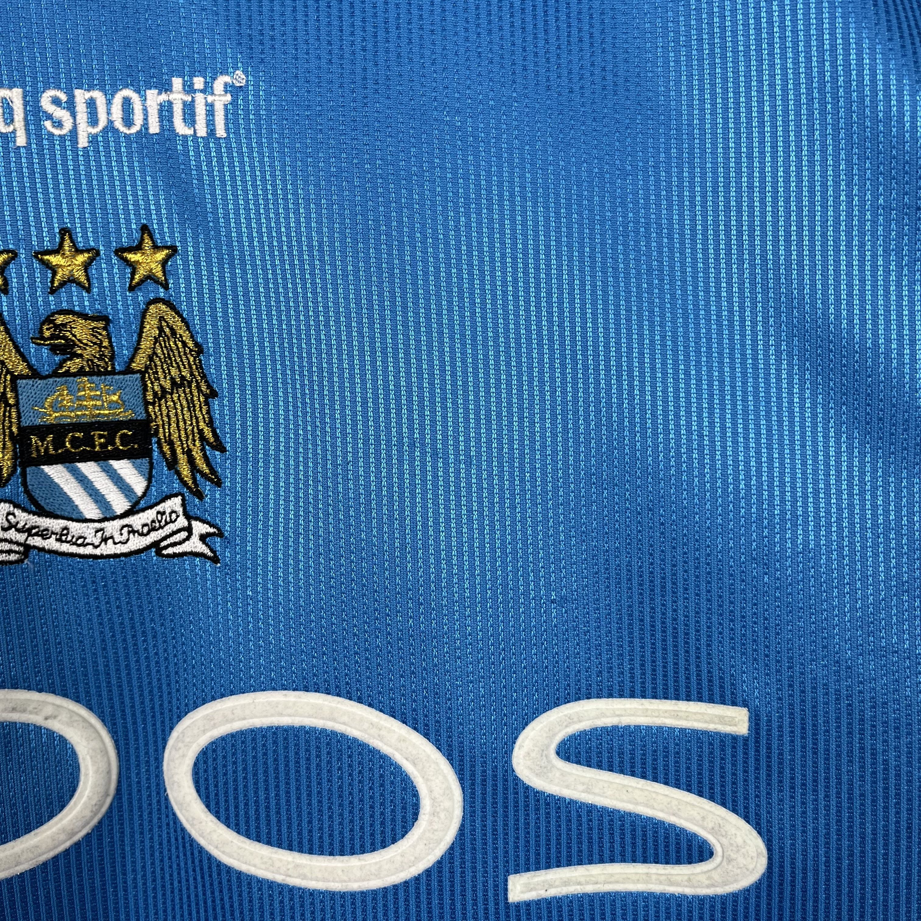 Le Coq Sportif Vintage Manchester City Le Coq Sportif Home Jersey 1999/2001 Size US XL / EU 56 / 4 - 18 Thumbnail