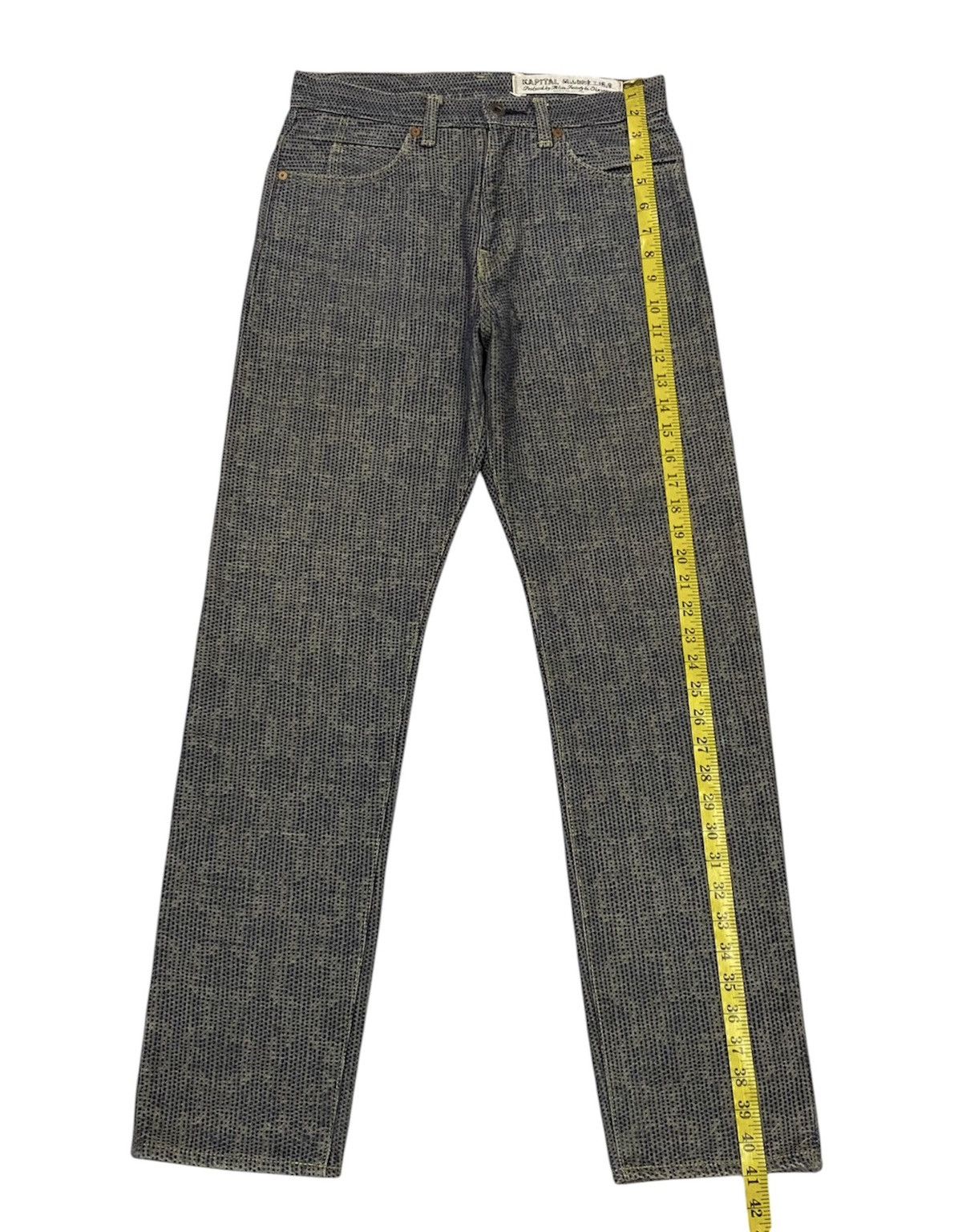 Kapital Kapital Century Monkey Cisco ( Sashiko ) Denim Pants Size US 30 / EU 46 - 18 Thumbnail