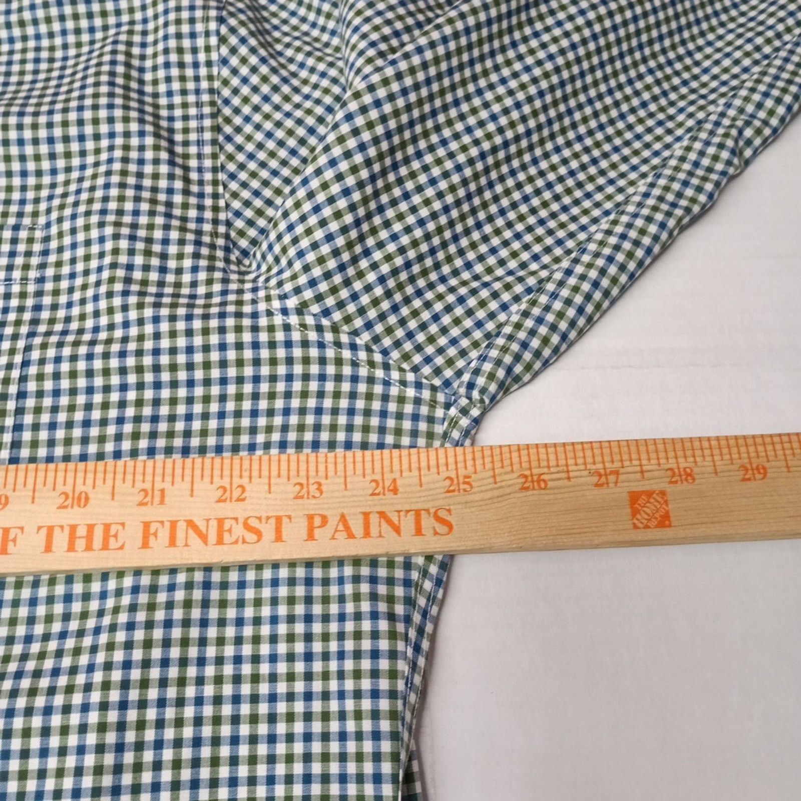 L.L. Bean LL Bean Men's Size LT Green Check Shirt Wrinkle Free Size US L / EU 52-54 / 3 - 5 Thumbnail