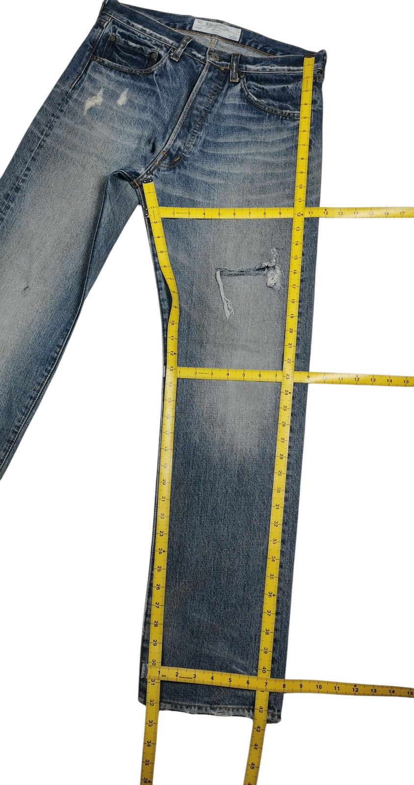 Kapital Vintage Japanese Brand Made Of Works CP-C Jeans Size US 32 / EU 48 - 13 Thumbnail