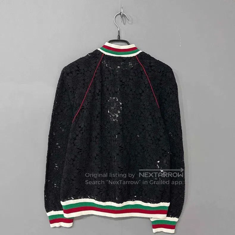 Gucci Gucci Lace hollow zipper jacket Size M / US 6-8 / IT 42-44 - 4 Thumbnail