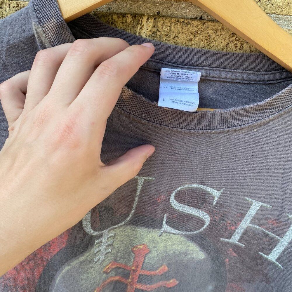 Vintage 2010 Rush Time Machine Tour Band Promo T Shirt Large Gray D Size US XL / EU 56 / 4 - 6 Thumbnail