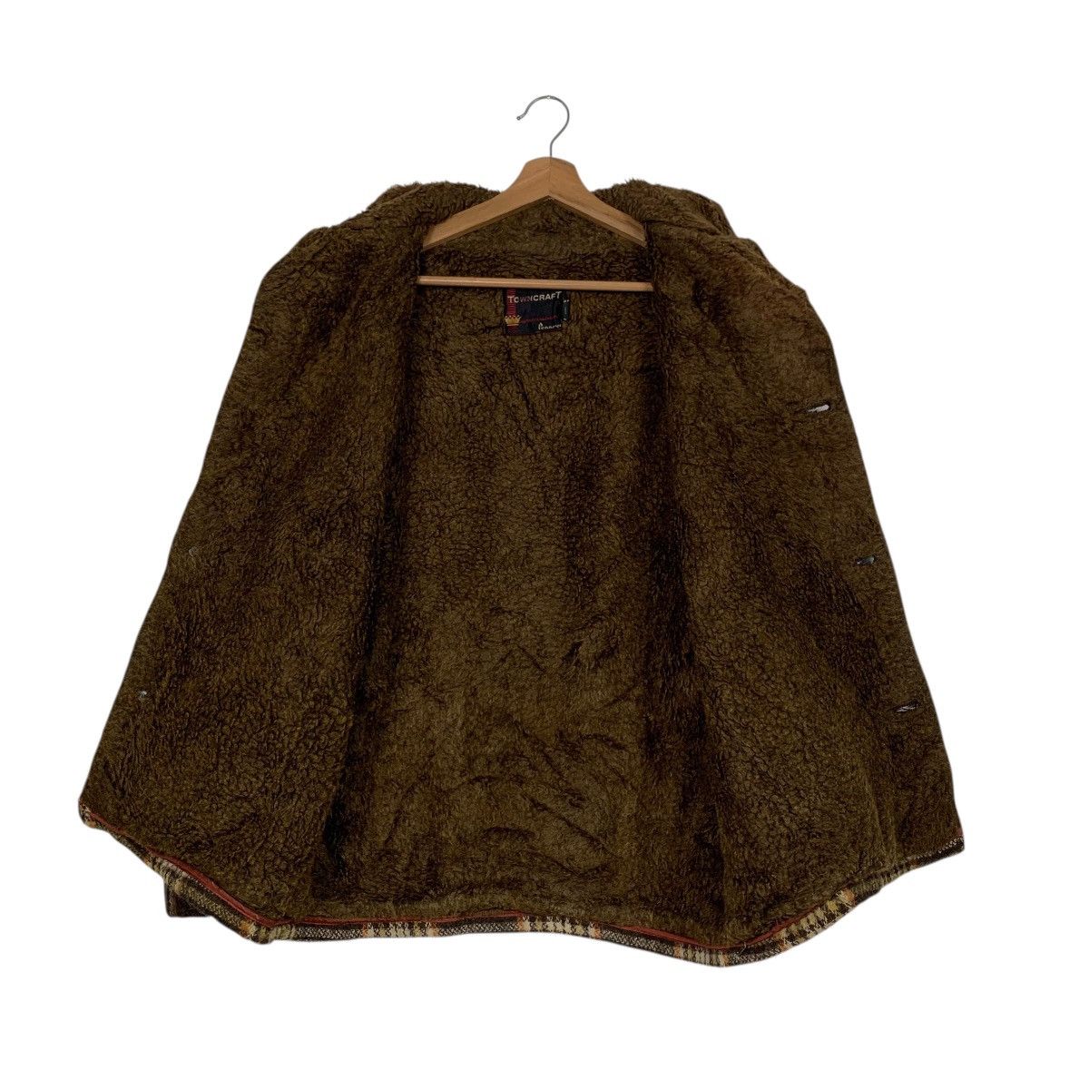 Towncraft TOWNCRAFT PENNEY Fleece Lined Wool Tartan Jacket #2936-C133 Size US M / EU 48-50 / 2 - 9 Thumbnail