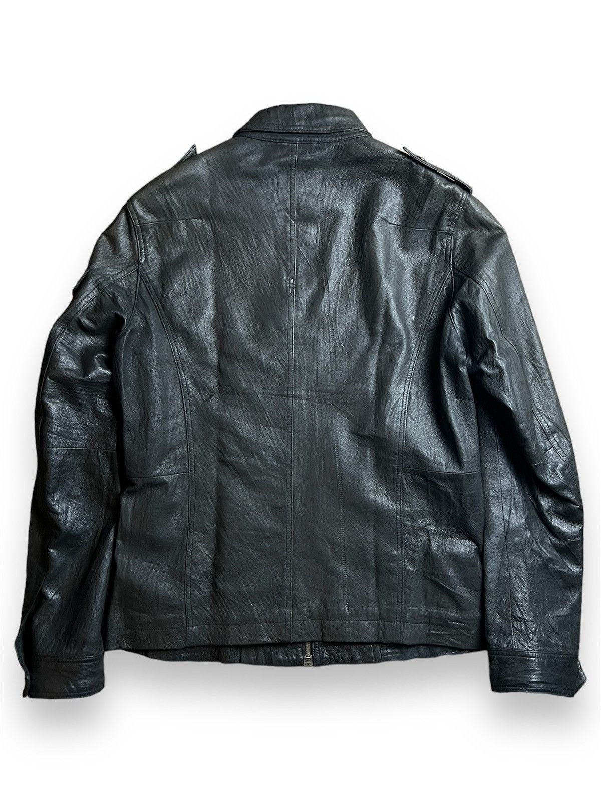 If Six Was Nine Nicole Club For Men Leather Shirt Jacket | Grailed