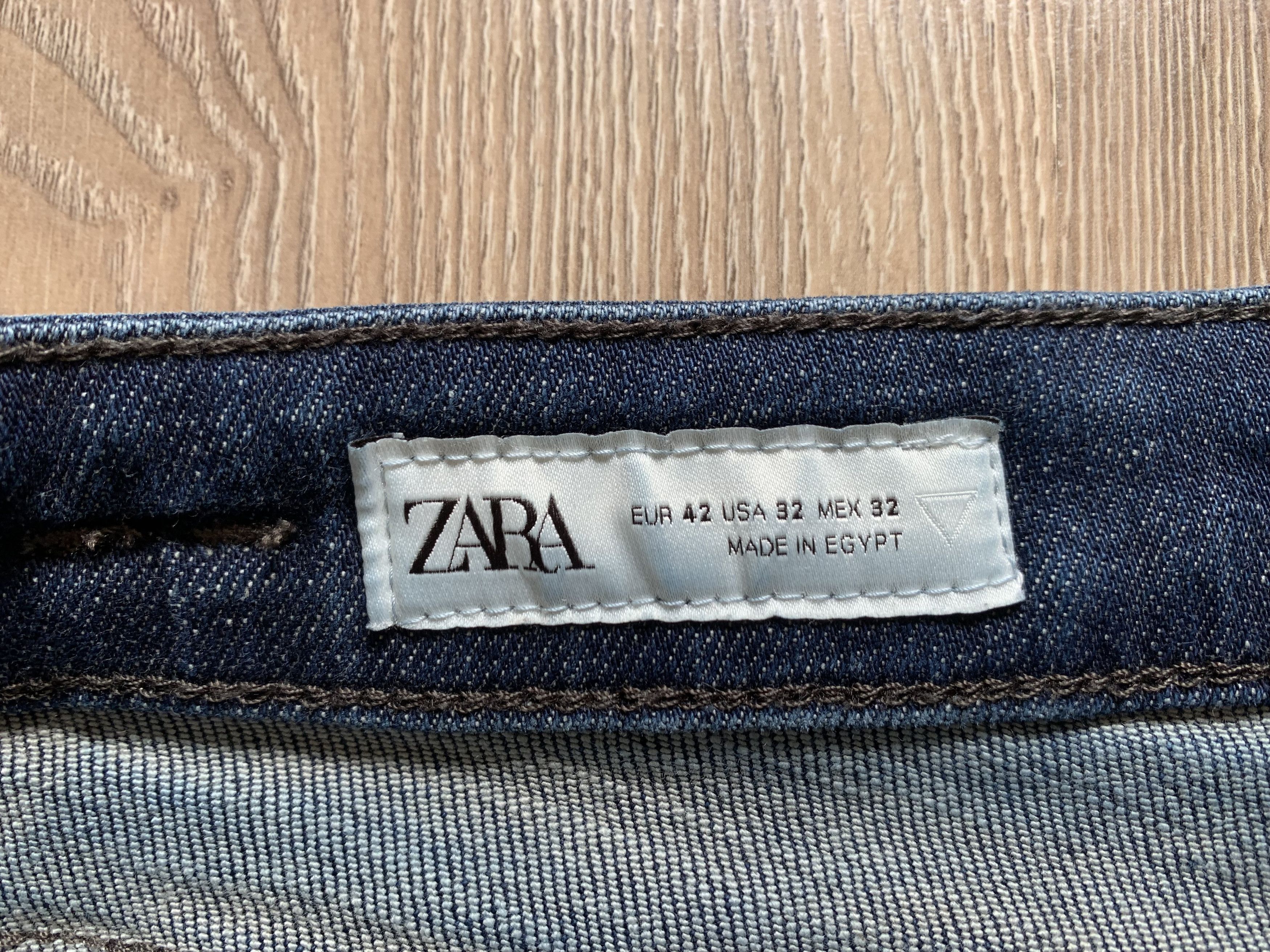 Zara Zara Light Blue Distressed Jeans Size US 32 / EU 48 - 8 Thumbnail