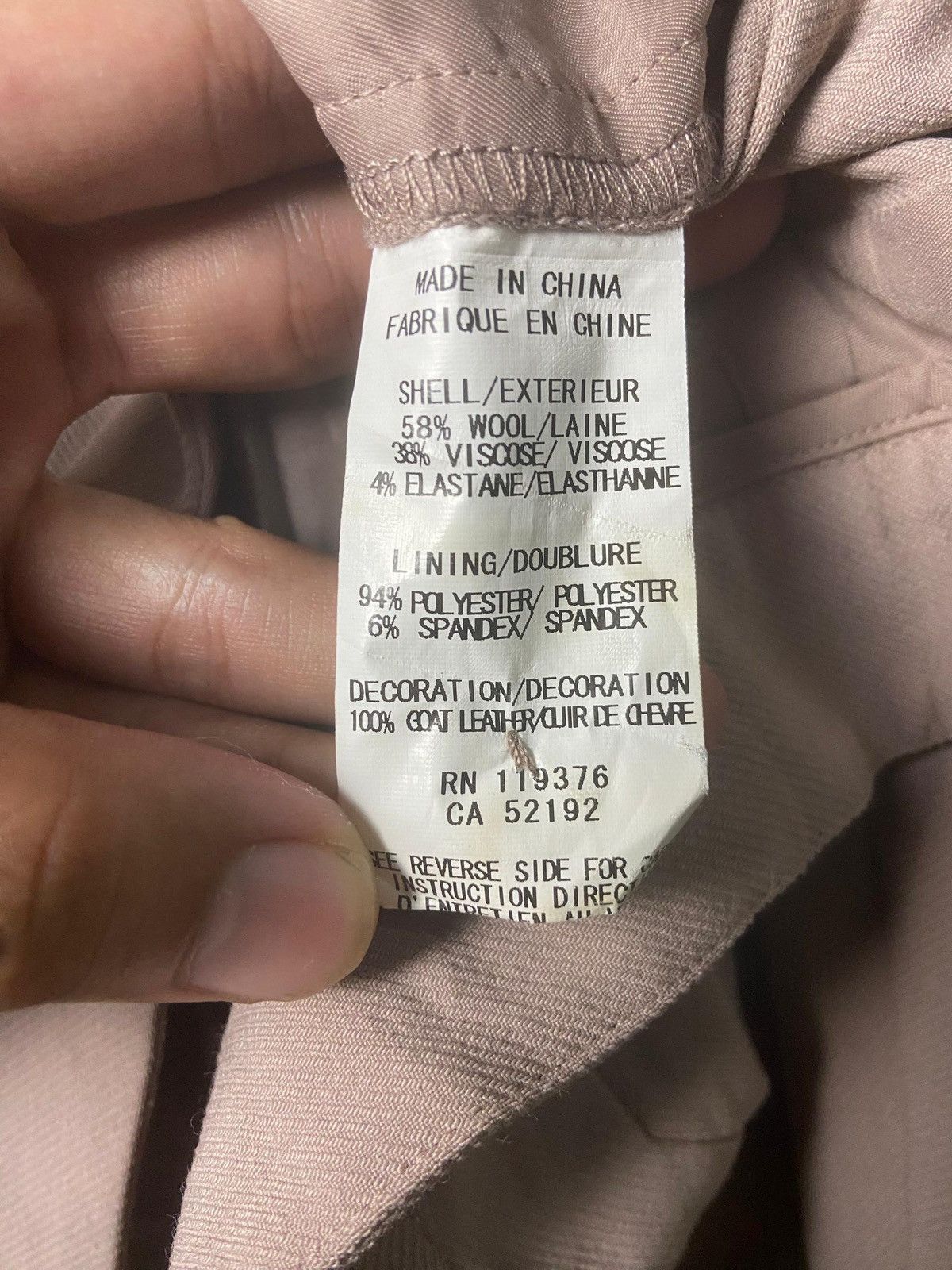 Helmut Lang Vintage Helmu Tlang Casual Pants (152) Size 31" - 10 Thumbnail