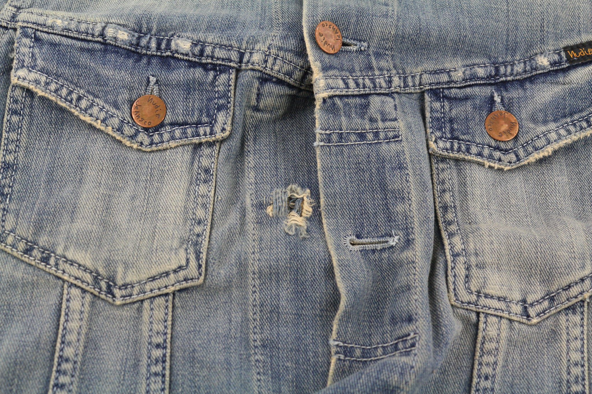 Nudie Jeans BILLY S Light Shades Washed Jacket 81598 Size US S / EU 44-46 / 1 - 8 Thumbnail