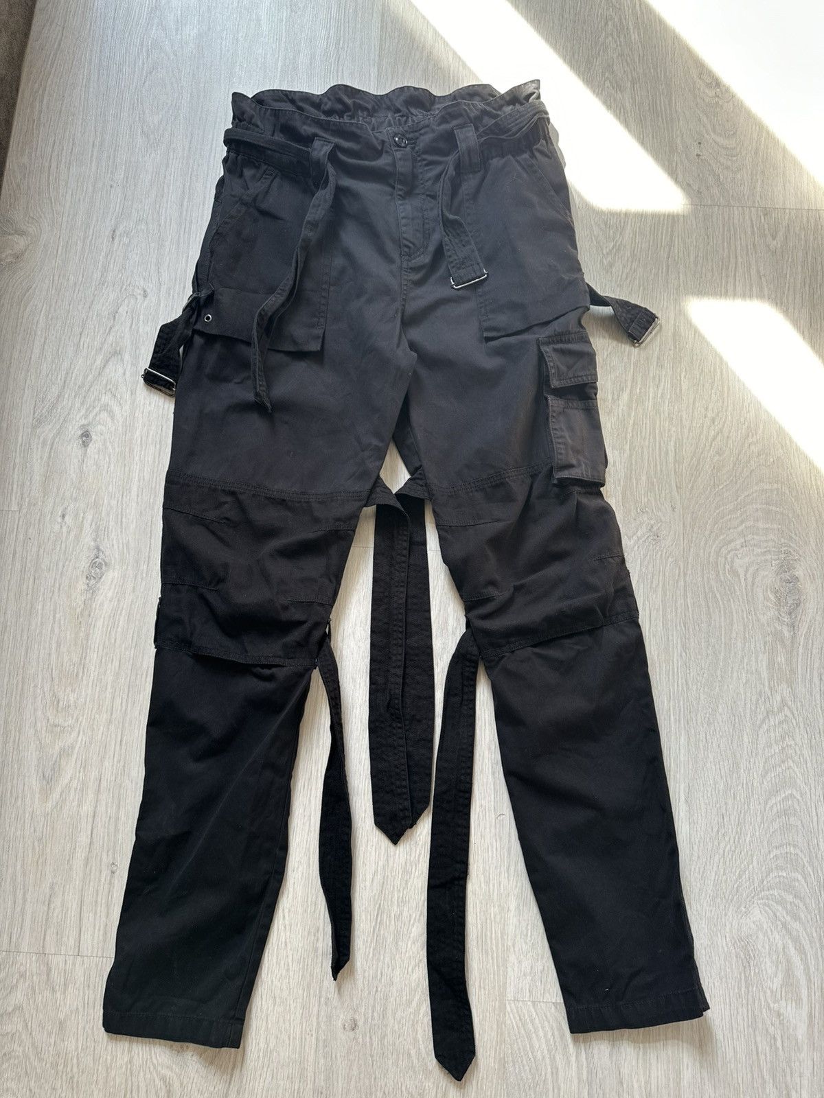 Diesel Vintage Y2K cargo pants bandage diesel Japanese style cargo Size US 28 / EU 44 - 1 Thumbnail