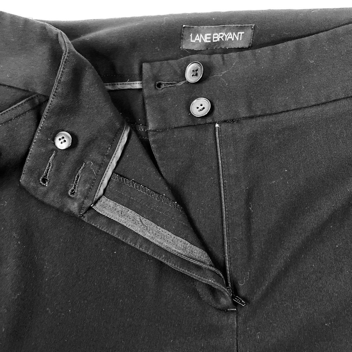 Other Lane Bryant Dress Pants Women's Black Sz 22 Career EUC Size 22" - 4 Thumbnail