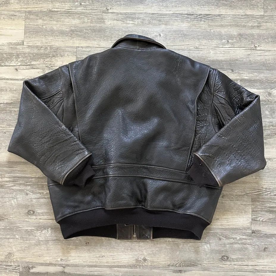 Schott Vintage Schott G-1 M-422 B Wings Of Gold Bomber Jacket 4XL Size US XXL / EU 58 / 5 - 6 Thumbnail