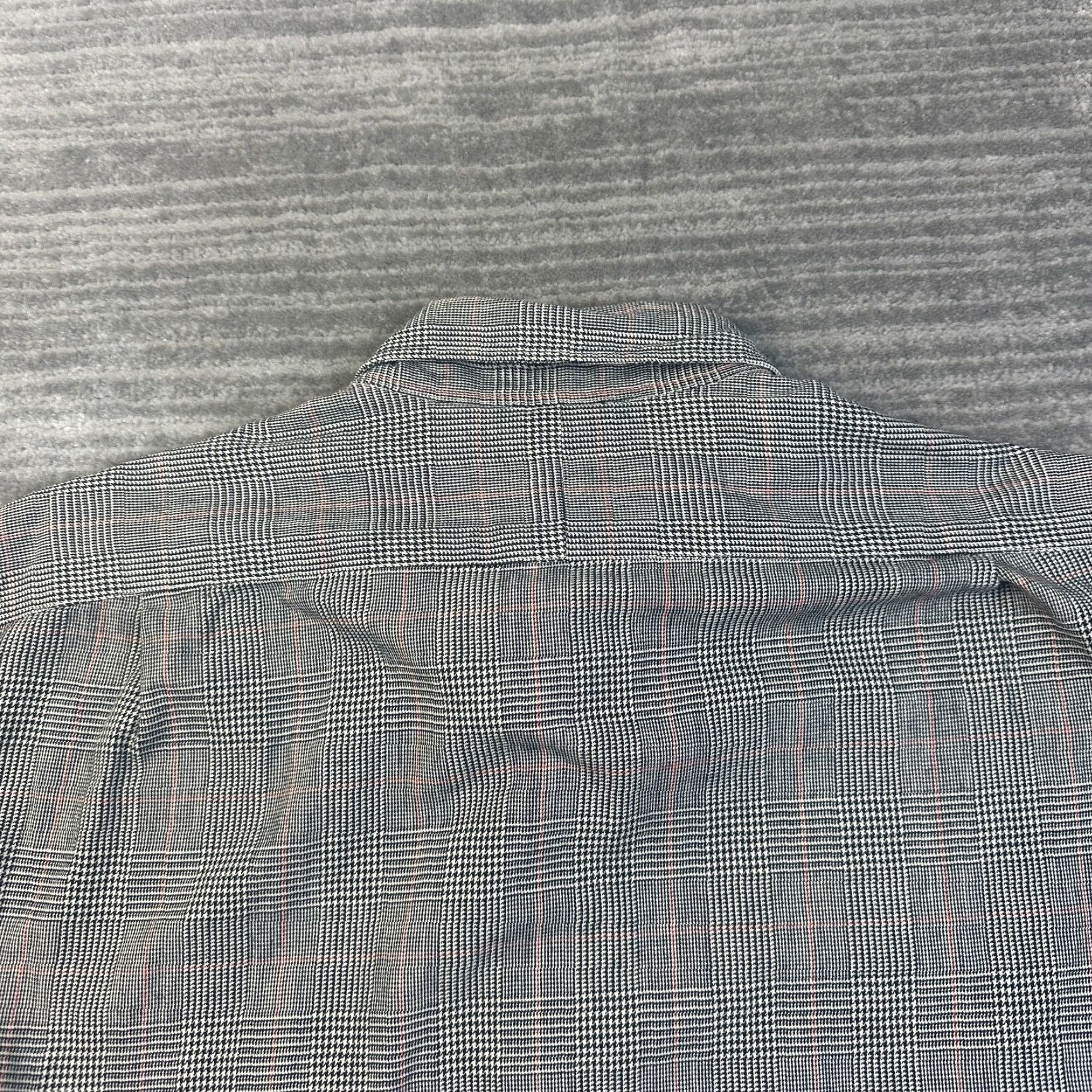 Polo Ralph Lauren VINTAGE Polo Ralph Lauren Polo Shirt Mens XL Gray Plaid Button Up Gardner Casual Size US XL / EU 56 / 4 - 7 Thumbnail