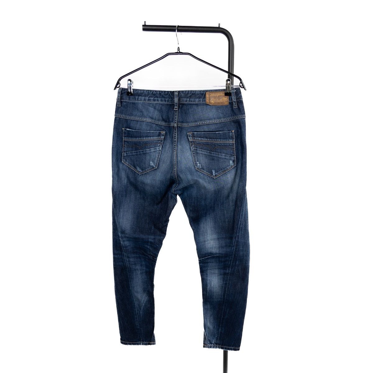 Diesel Diesel Fayza Women Dark Blue Jeans Relaxed Fit Tapered Denim Size 30" / US 8 / IT 44 - 2 Thumbnail