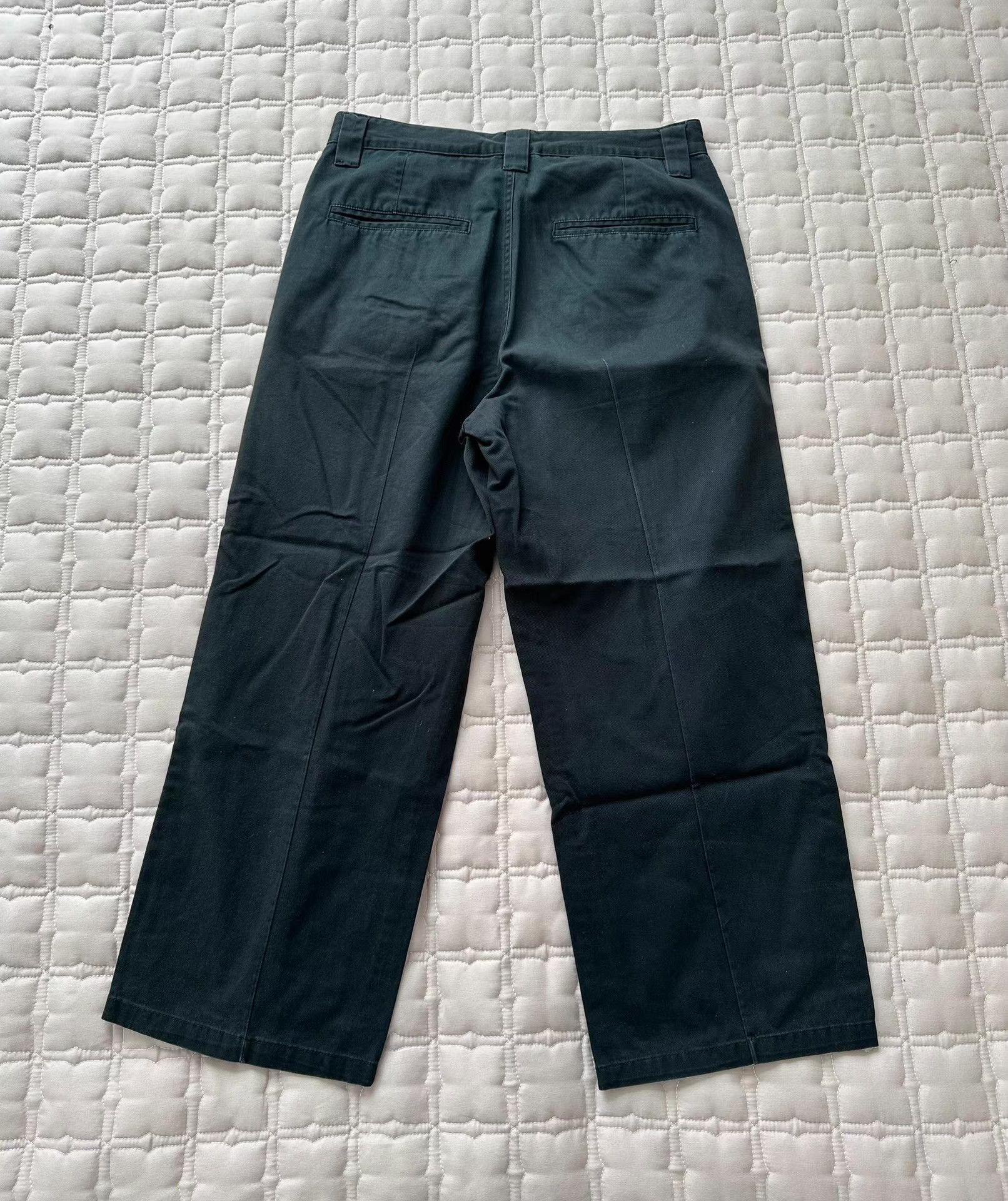 CLOT CLOTTEE BY CLOT Black Wide-Leg Casual Pants, Edison Chen Size US 32 / EU 48 - 6 Thumbnail