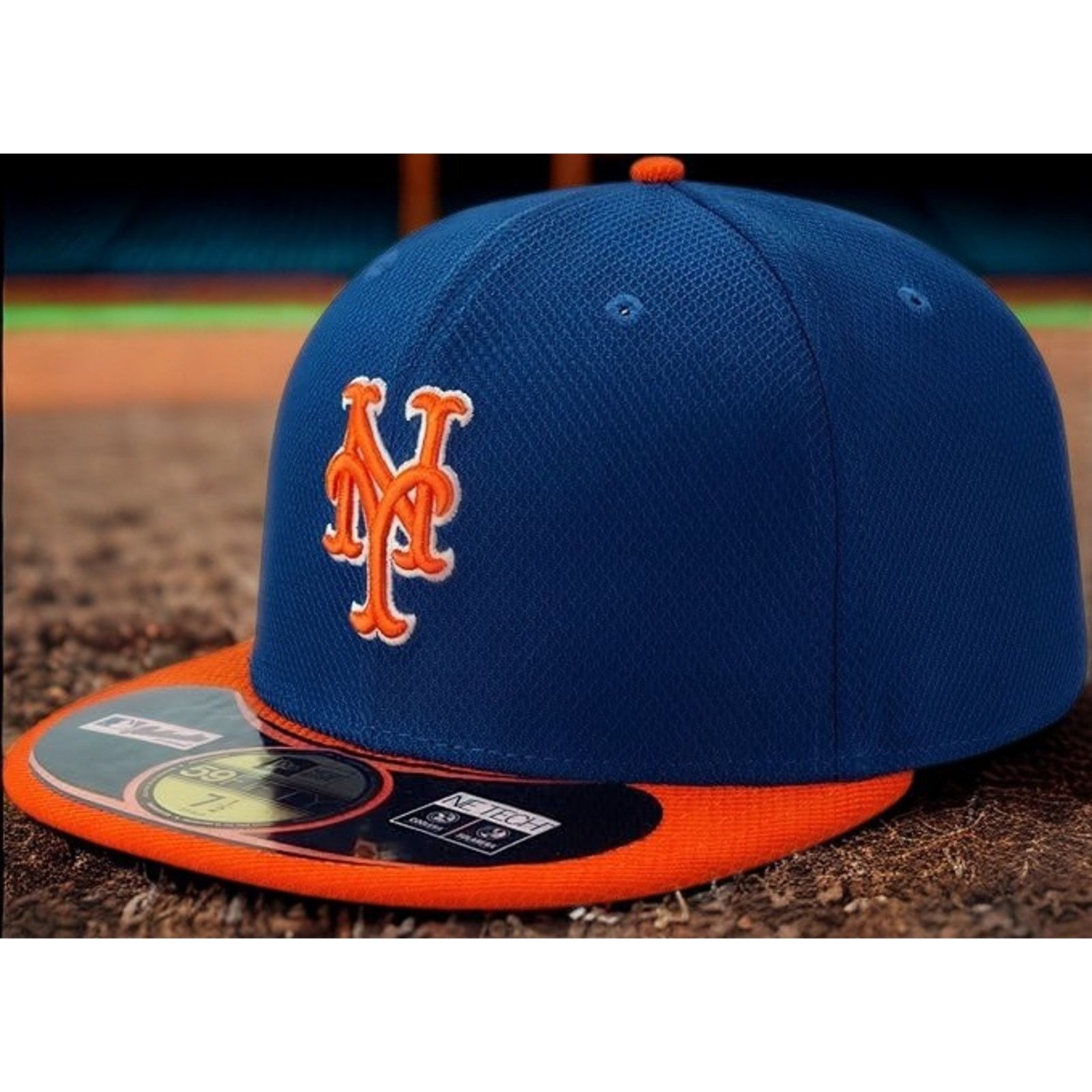 New Era New York Mets 2014 BP Diamond Era MLB Hat Sz 7 5/8 New Era Size ONE SIZE - 11 Thumbnail