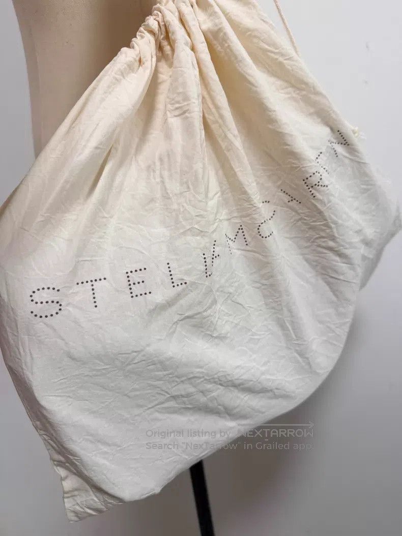 Stella McCartney Stella McCartney drawstring tote bag with dotted brand log Size ONE SIZE - 9 Thumbnail