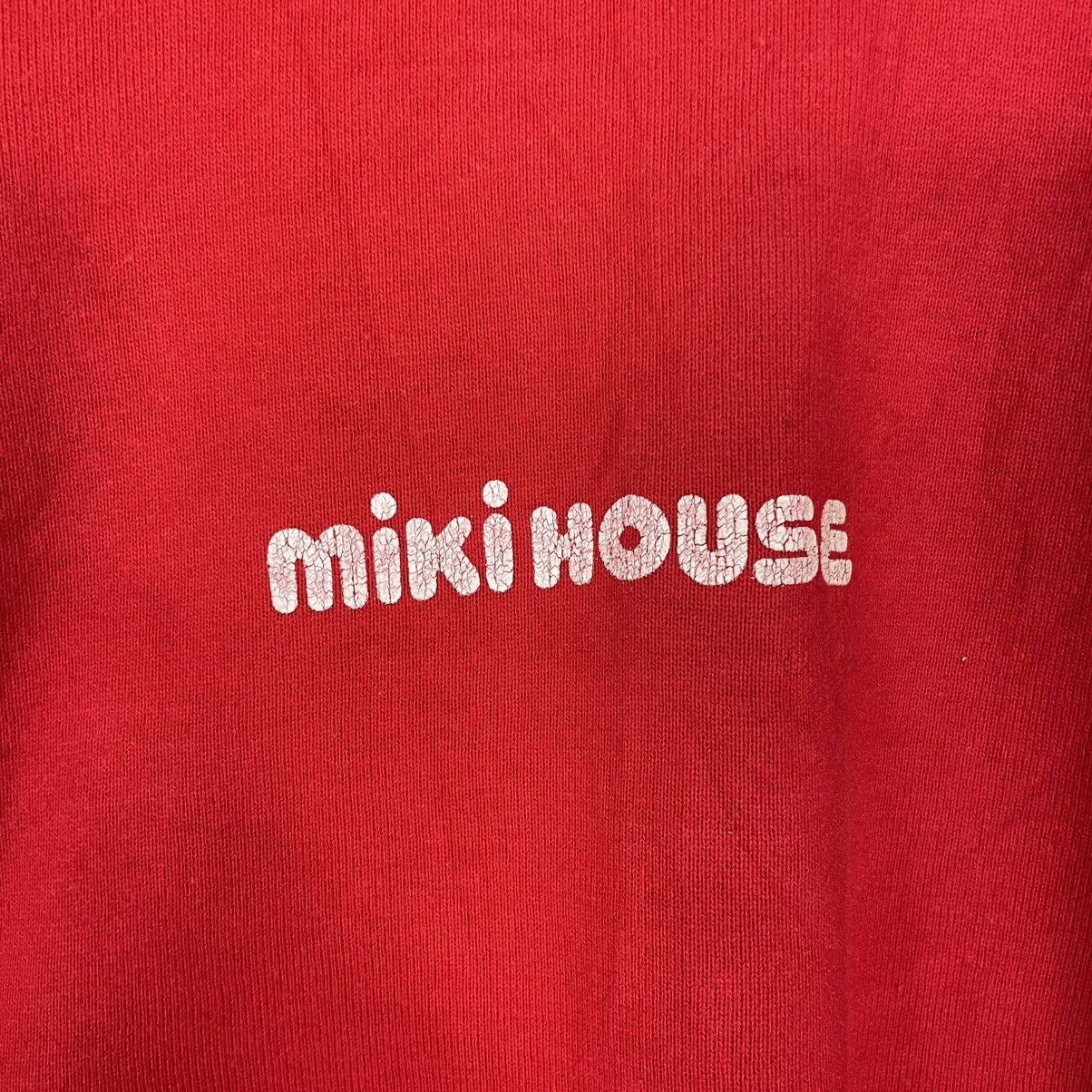 Japanese Brand Vintage Miki House Red Crewneck Sweatshirt Size US L / EU 52-54 / 3 - 11 Thumbnail