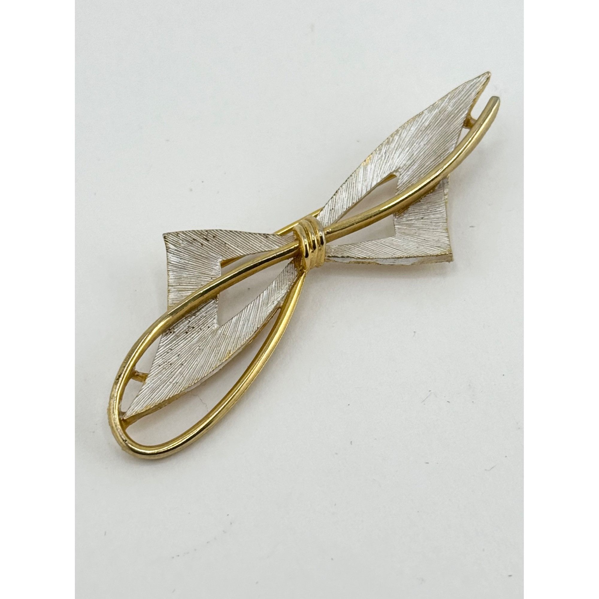 Vintage Vintage JJ Jonette Bow Brooch Pin Size ONE SIZE - 2 Thumbnail
