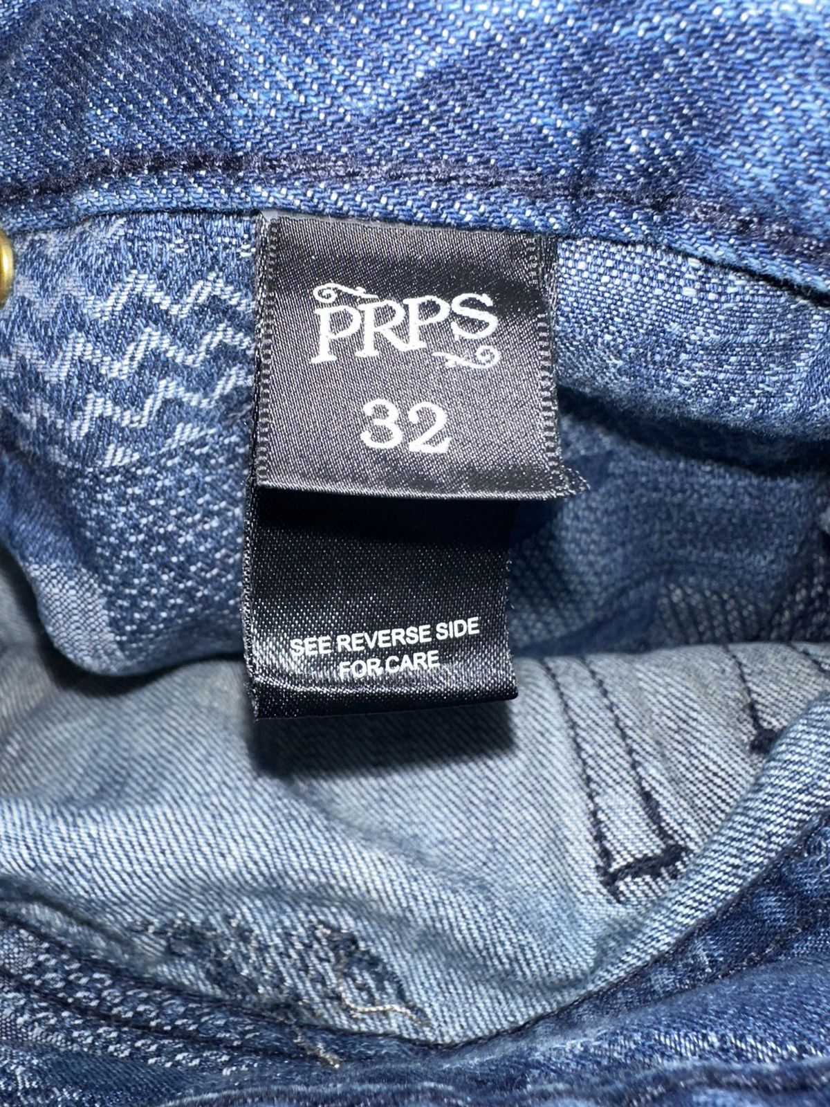 Prps PRPS Washed Straight Denim Size US 32 / EU 48 - 5 Thumbnail