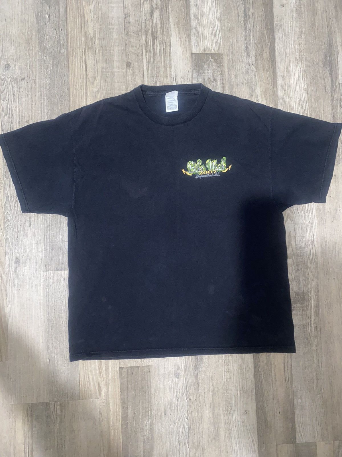 Harley Davidson × Vintage VINTAGE 2007 bike week t-shirt Size US XL / EU 56 / 4 - 2 Thumbnail