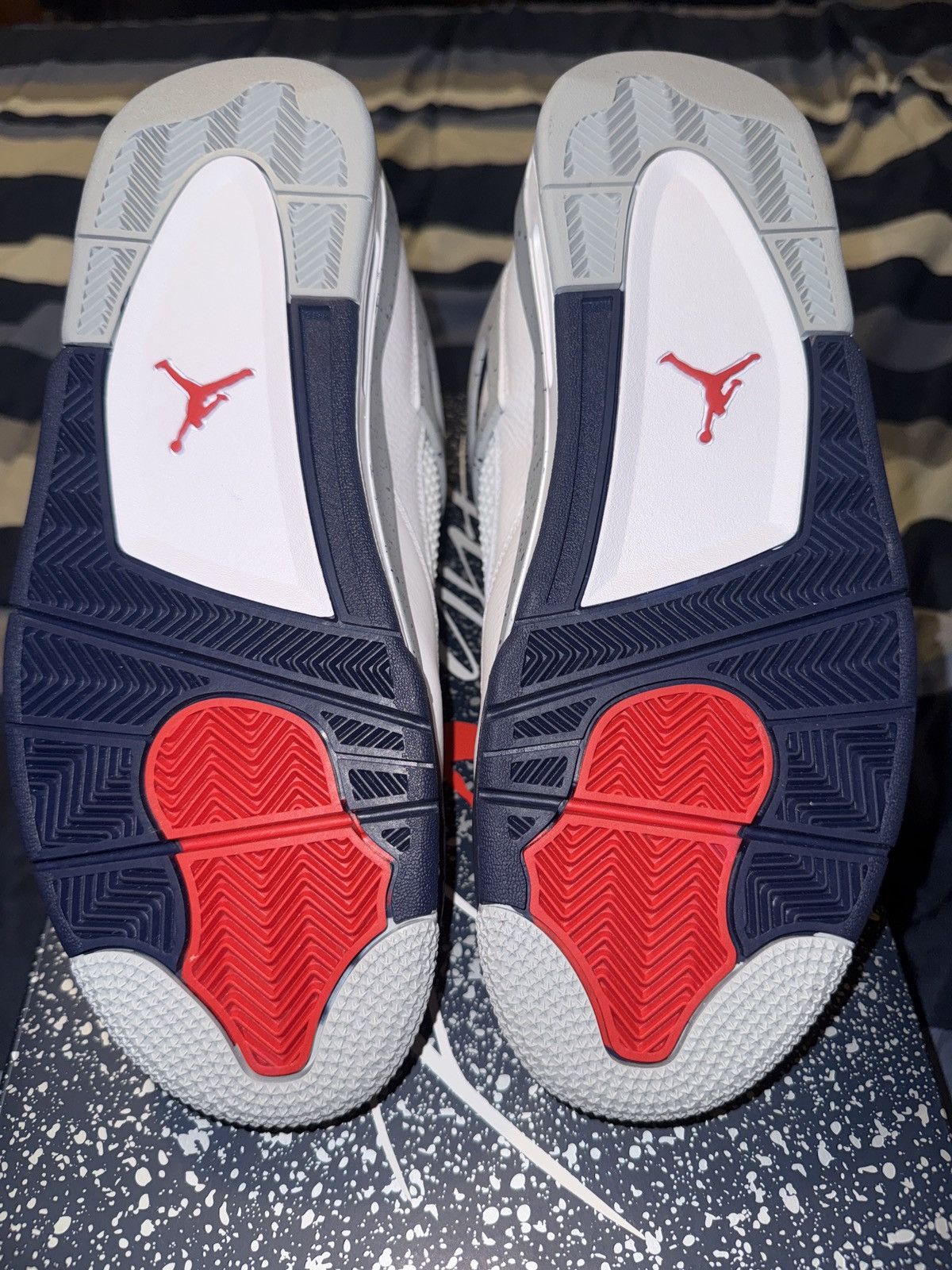 Jordan Brand Jordan 4 Retro Midnight Navy Size US 10 / EU 43 - 5 Thumbnail