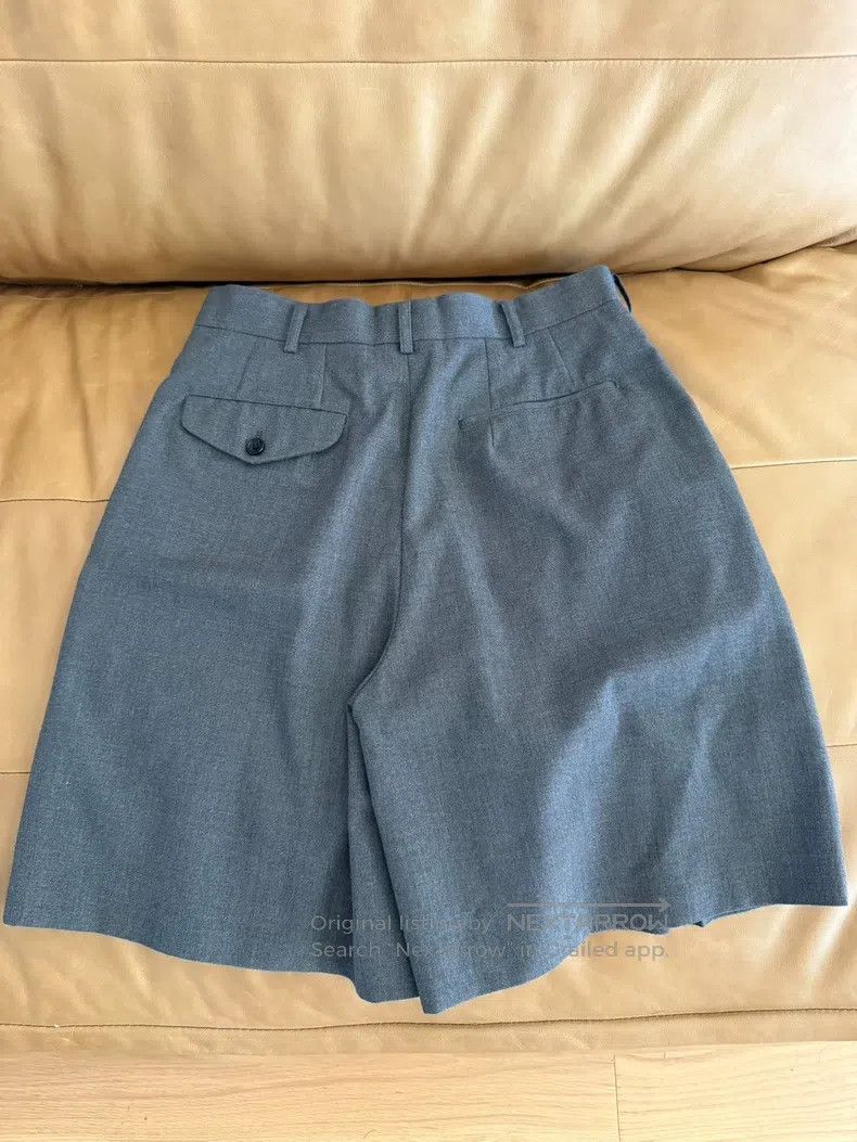 Comme des Garcons Comme Des Garcons size S Gray wool blend pinch-pleated sho Size 24" / US 00 / IT 34 - 2 Thumbnail