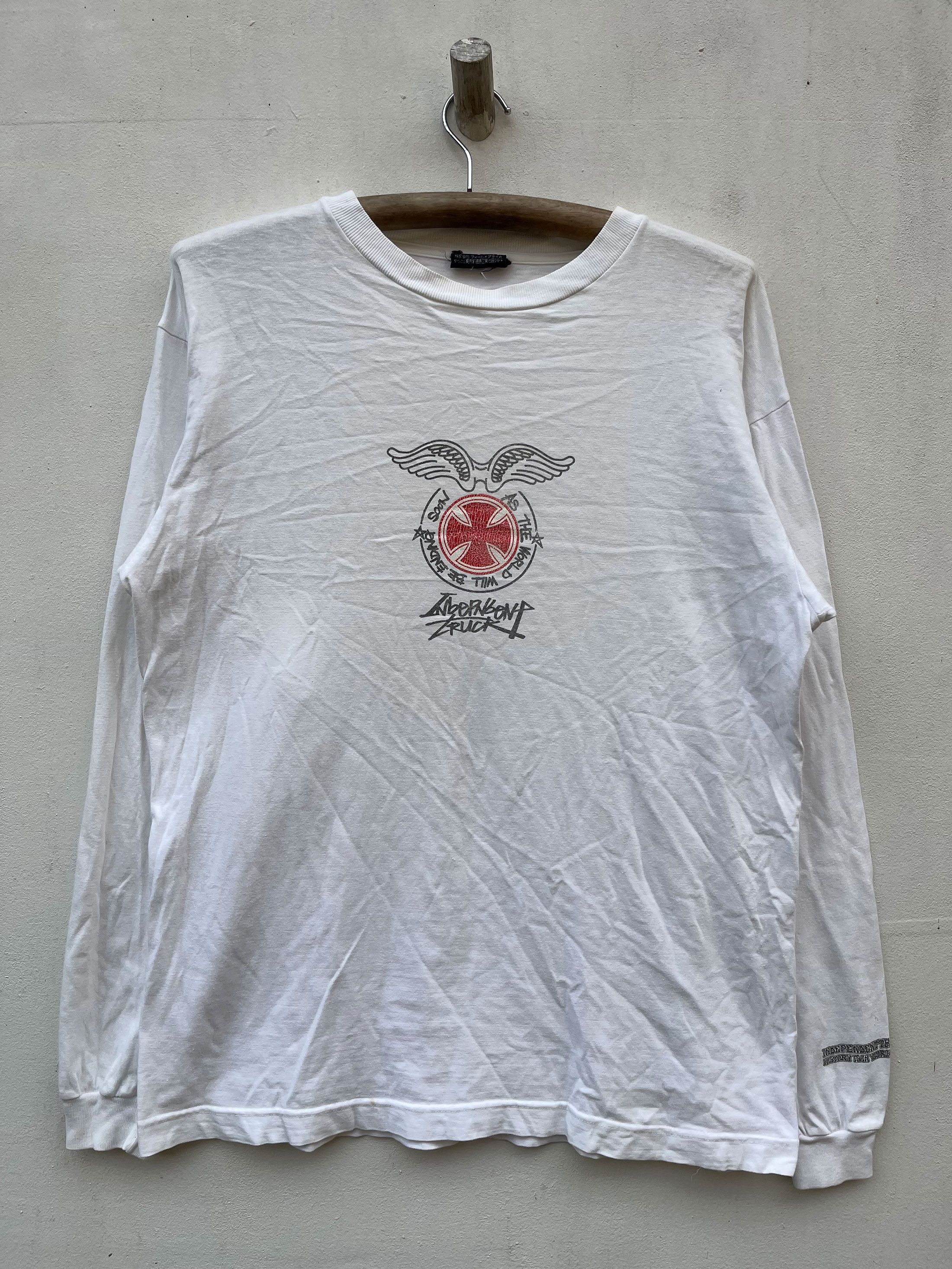Independent Truck Co. × Vintage Vintage Independent Sk8 Skateboarding Skater Size US L / EU 52-54 / 3 - 1 Thumbnail