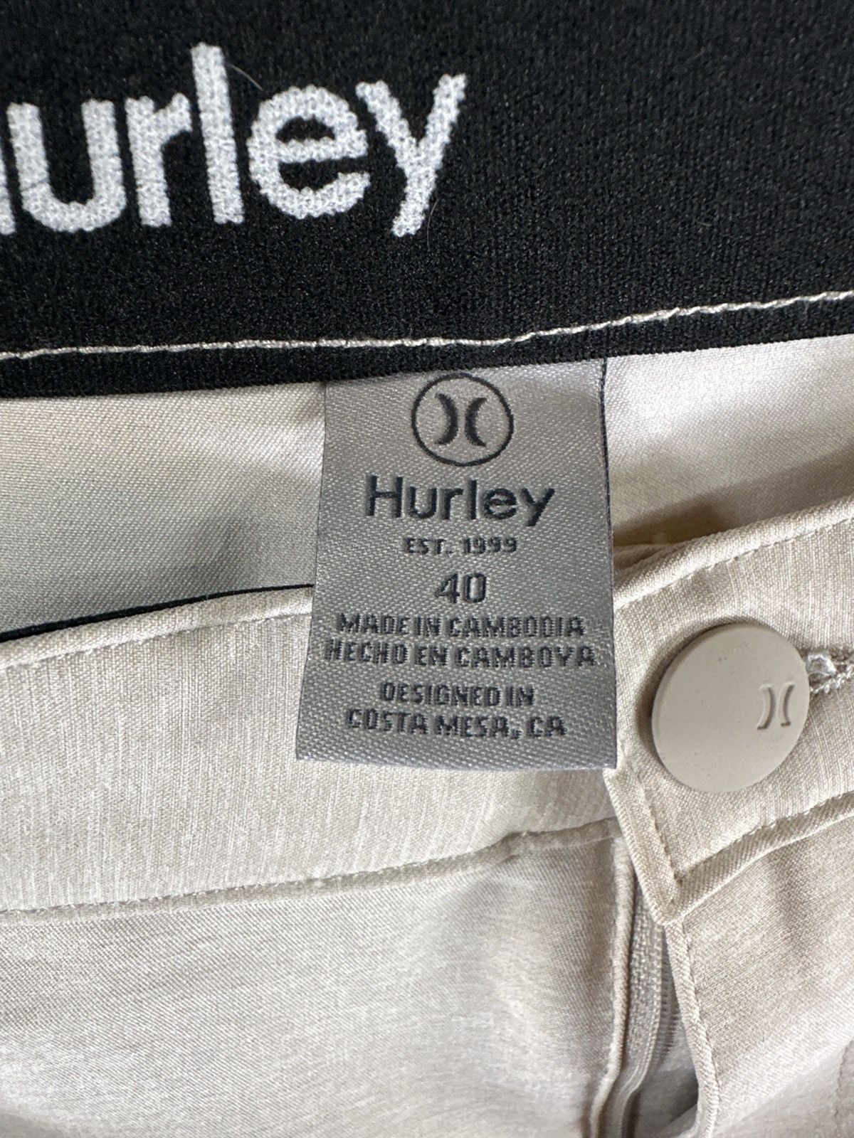 Hurley Hurley Hybrid Walk Shorts Tan Size 40 Size US 40 / EU 56 - 7 Thumbnail